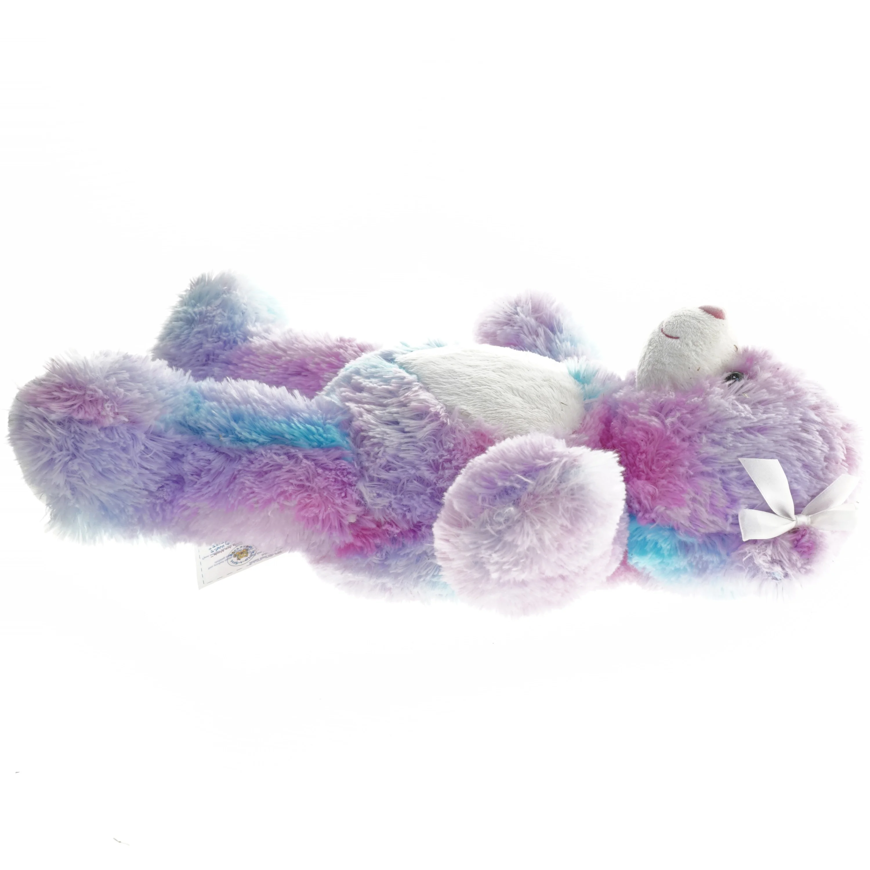 Bamse i flerfarvet pastel fra Build a Bear (str. 40 cm)