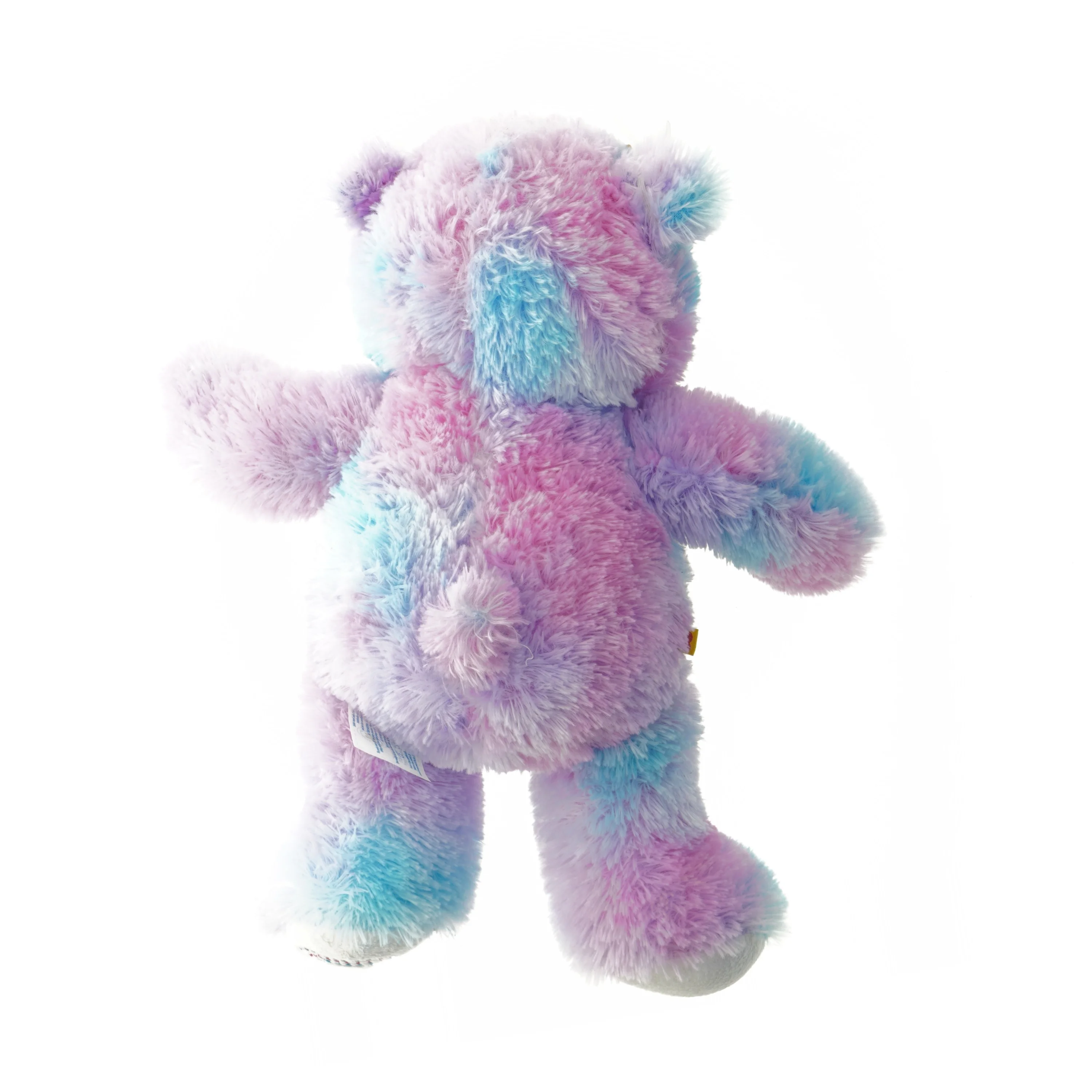 Bamse i flerfarvet pastel fra Build a Bear (str. 40 cm)