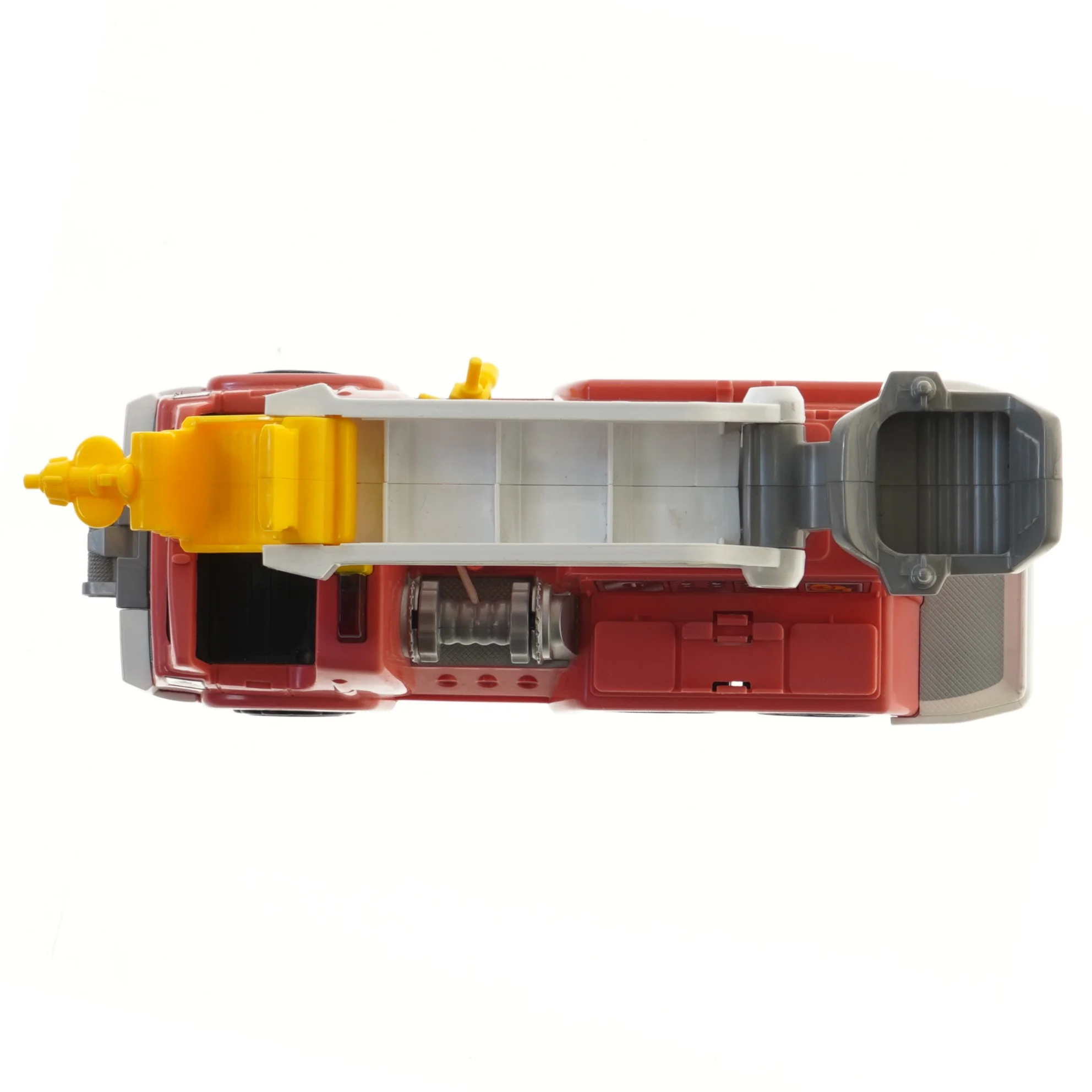 Legetøjsbrandbil med kran (str. 35,5x12 cm)