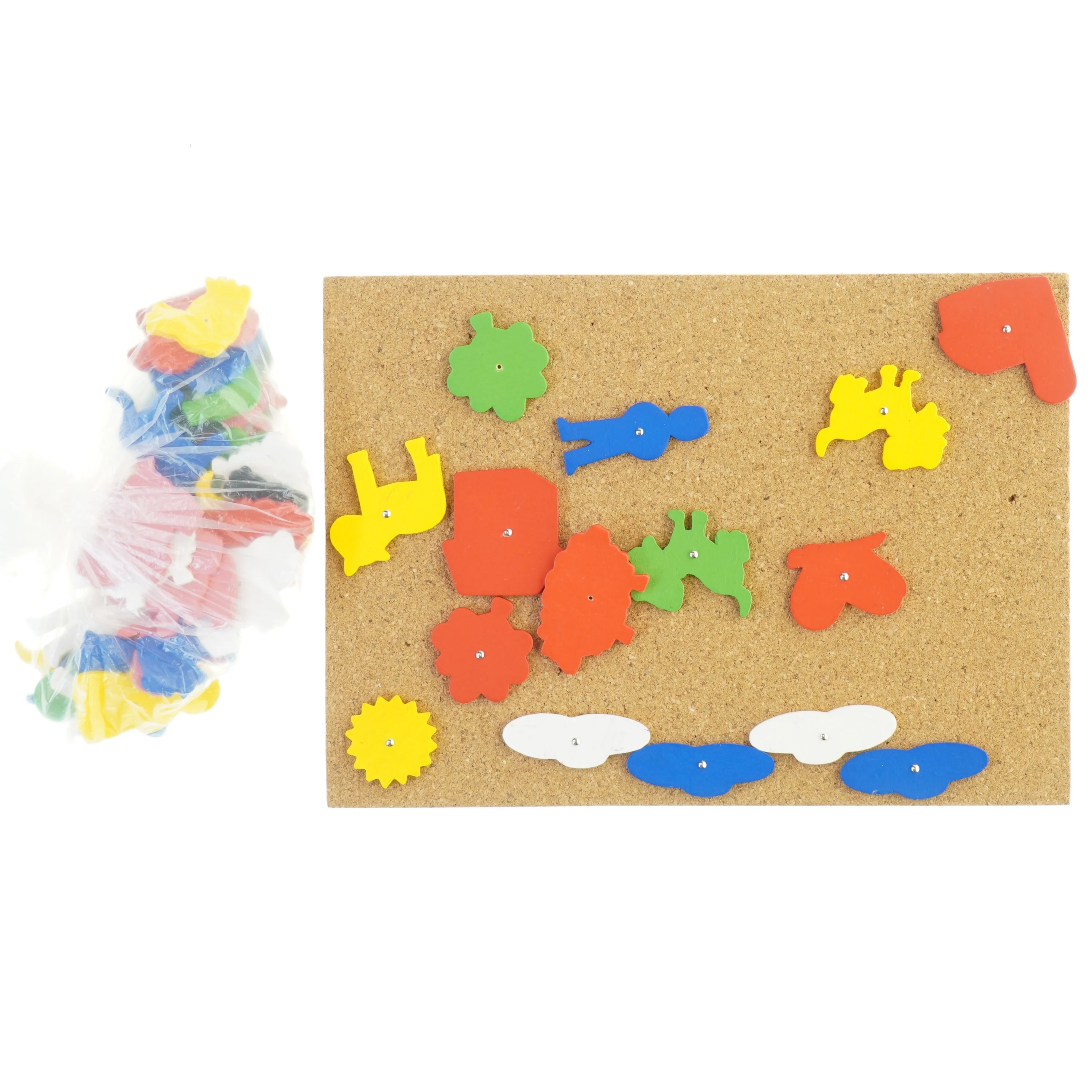 Træsæt med hammer og søm fra Legekilden (str. 23x38 cm)