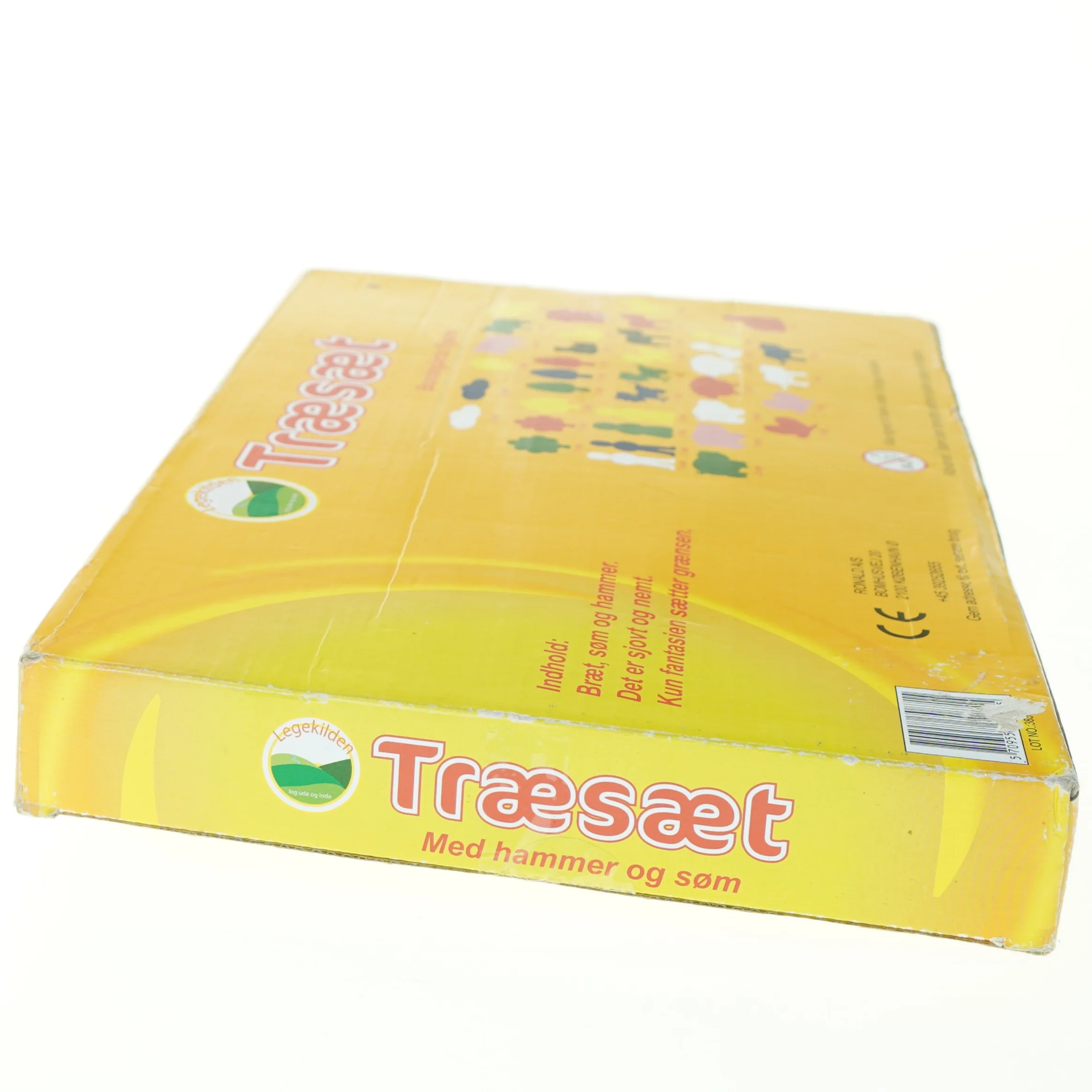 Træsæt med hammer og søm fra Legekilden (str. 23x38 cm)