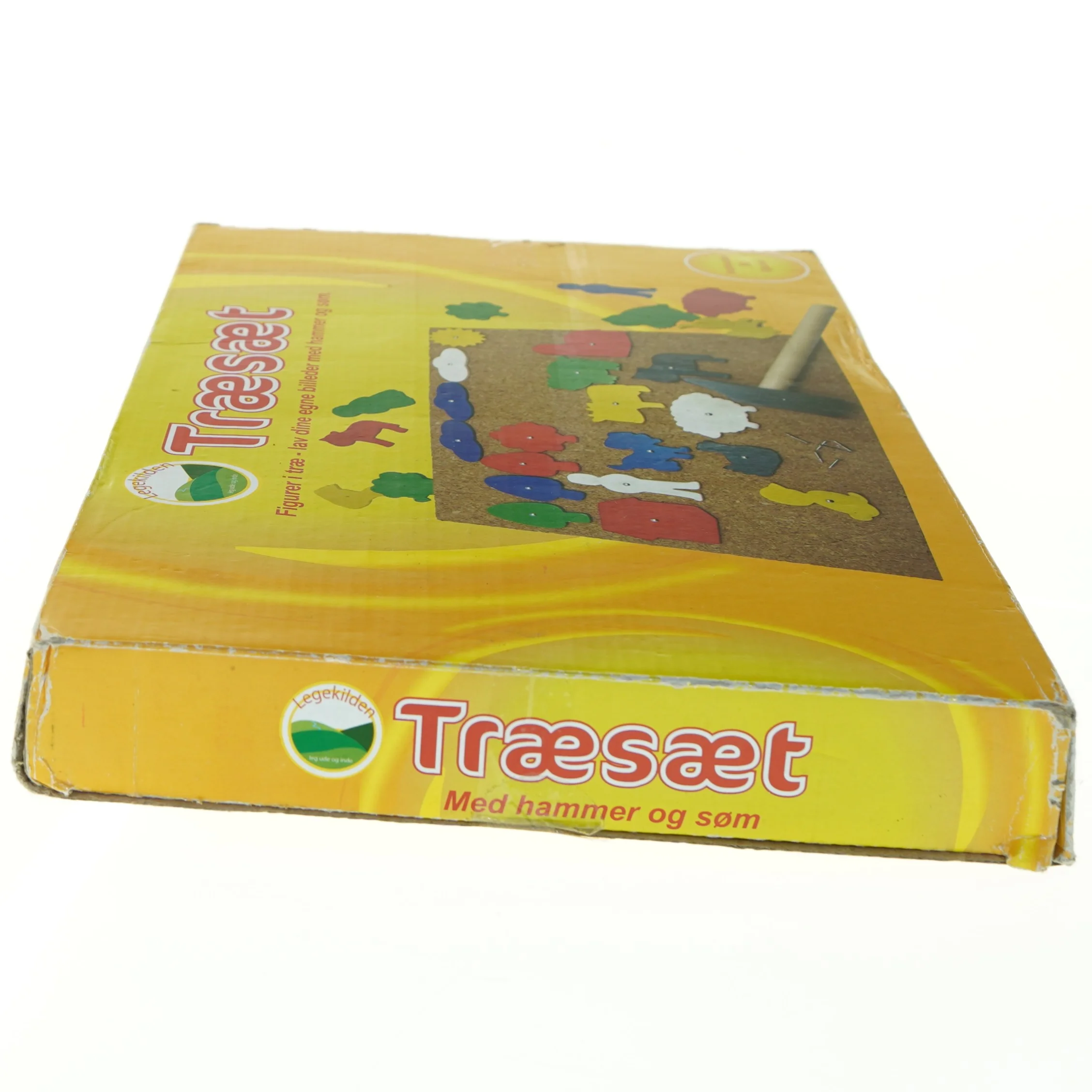 Træsæt med hammer og søm fra Legekilden (str. 23x38 cm)