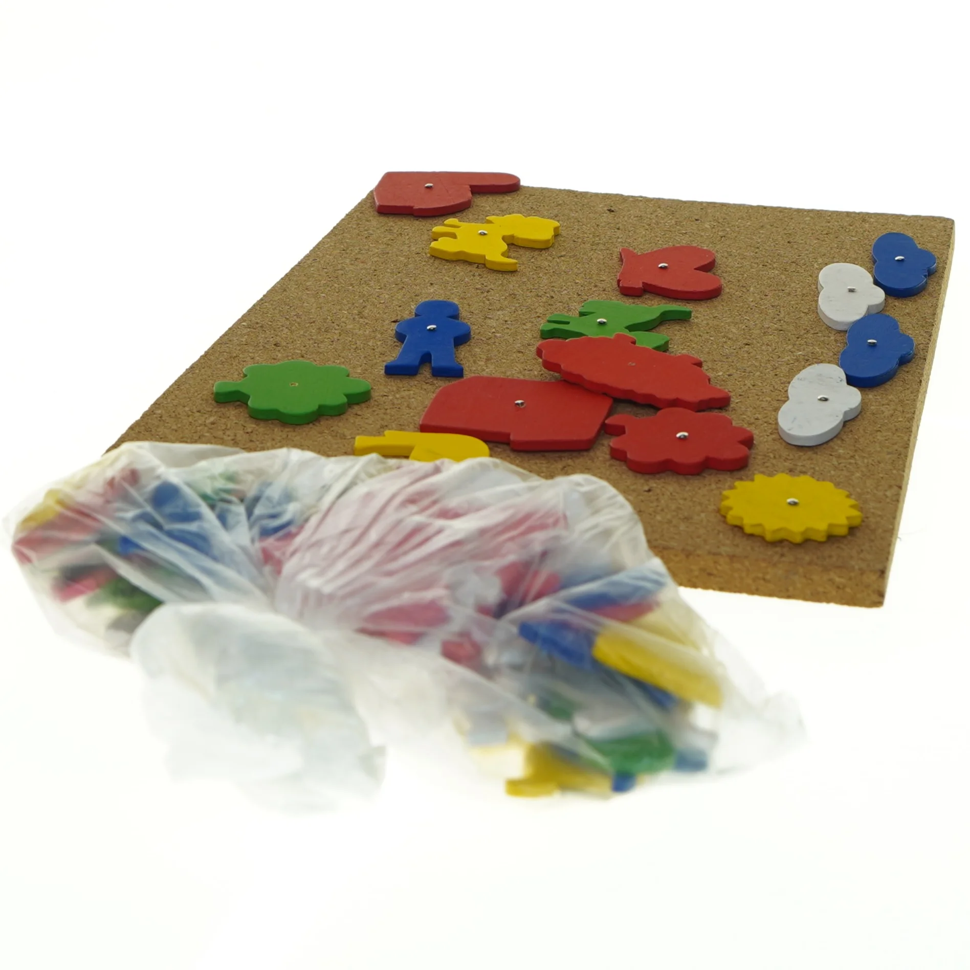 Træsæt med hammer og søm fra Legekilden (str. 23x38 cm)