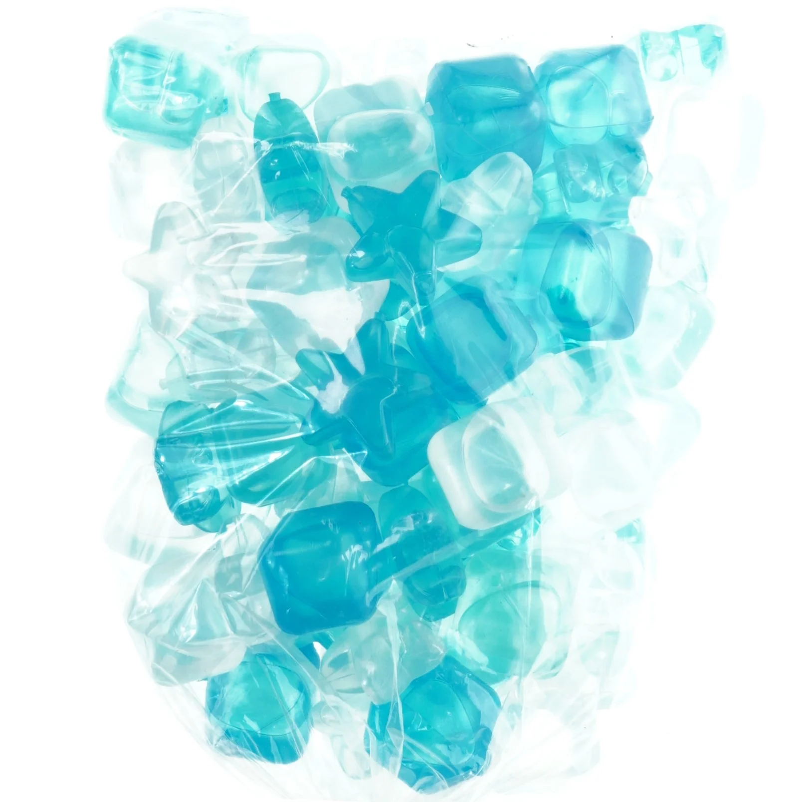 Genanvendelige isterninger i plastic