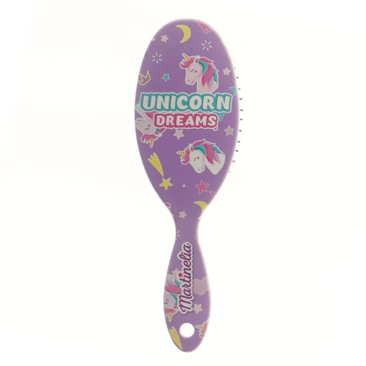 Hårbørste med enhjørninge-motiv