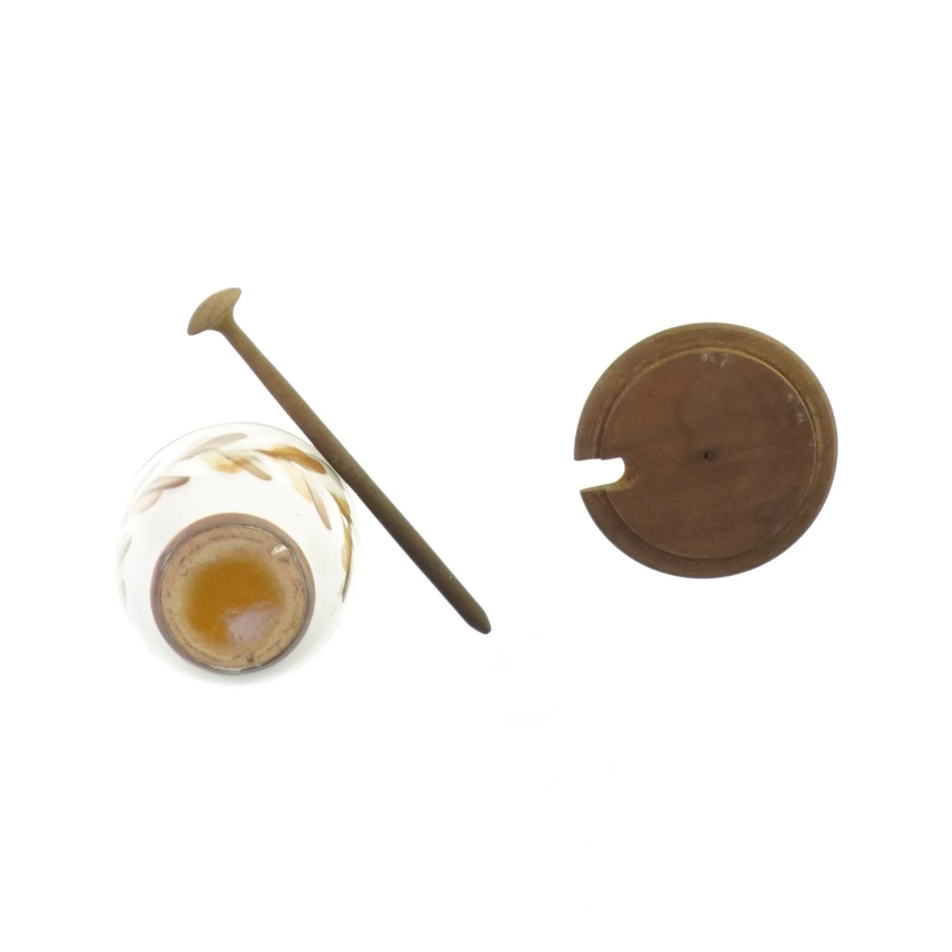 Krukke med låg (str. 7 x 5 cm)