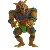 Rahzar TMNT Actionfigur (str. 12x7 cm)