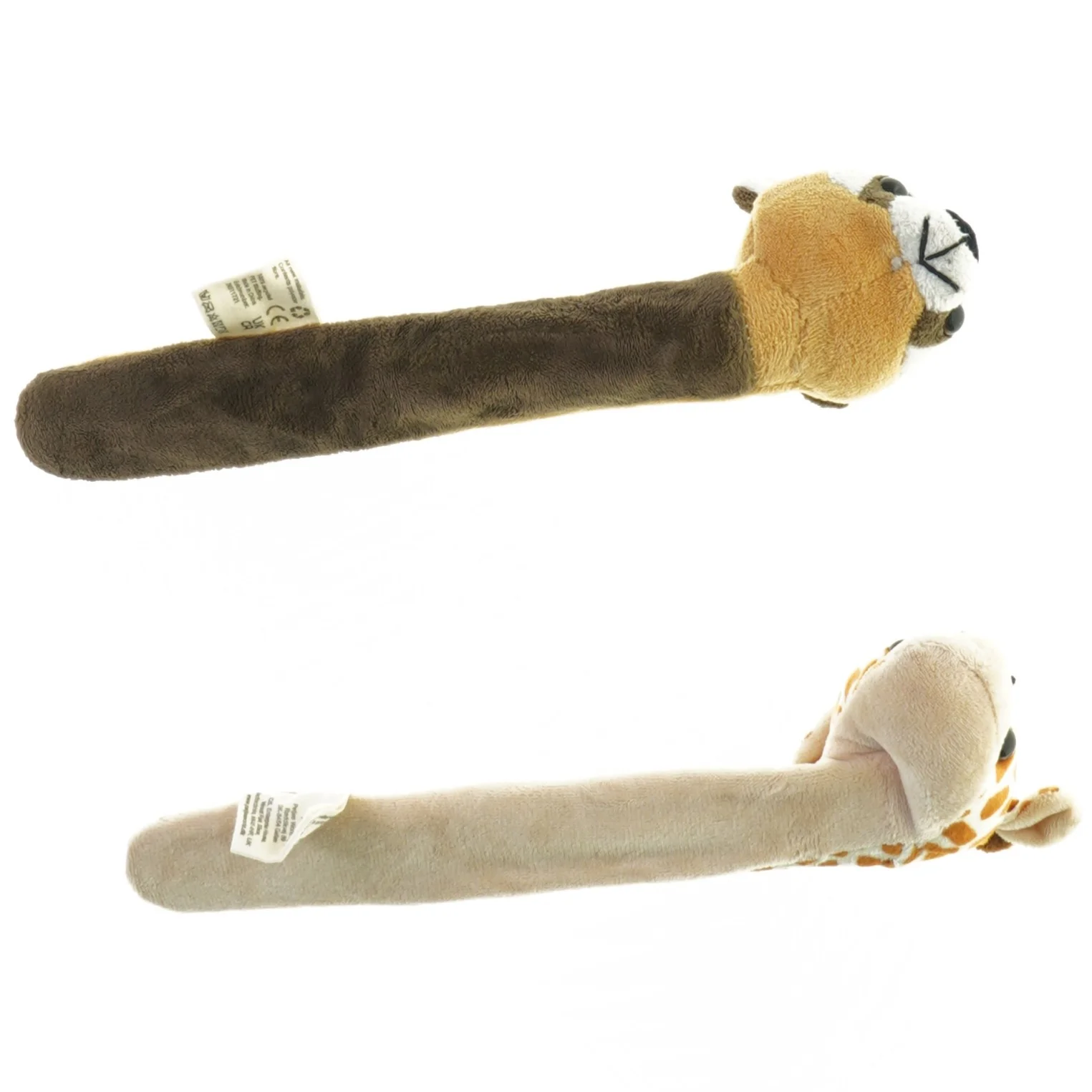 Plysarmbånd med dyr fra Petjes