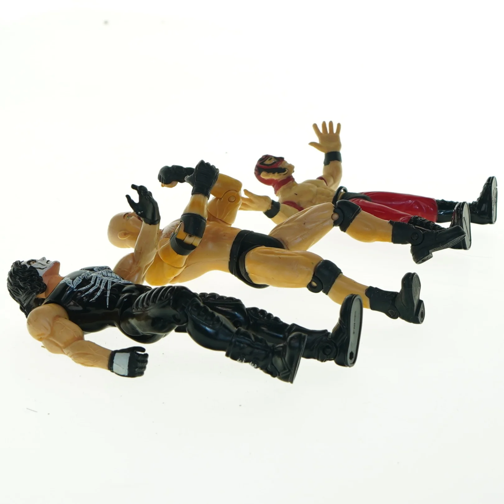 Wrestling actionfigurer fra Wcw Wwe (str. 17x7 cm)