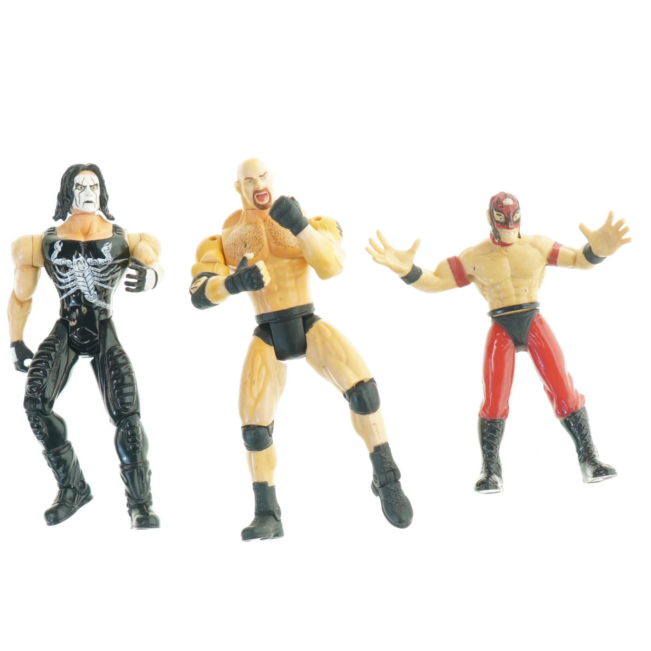 Wrestling actionfigurer fra Wcw Wwe (str. 17x7 cm)
