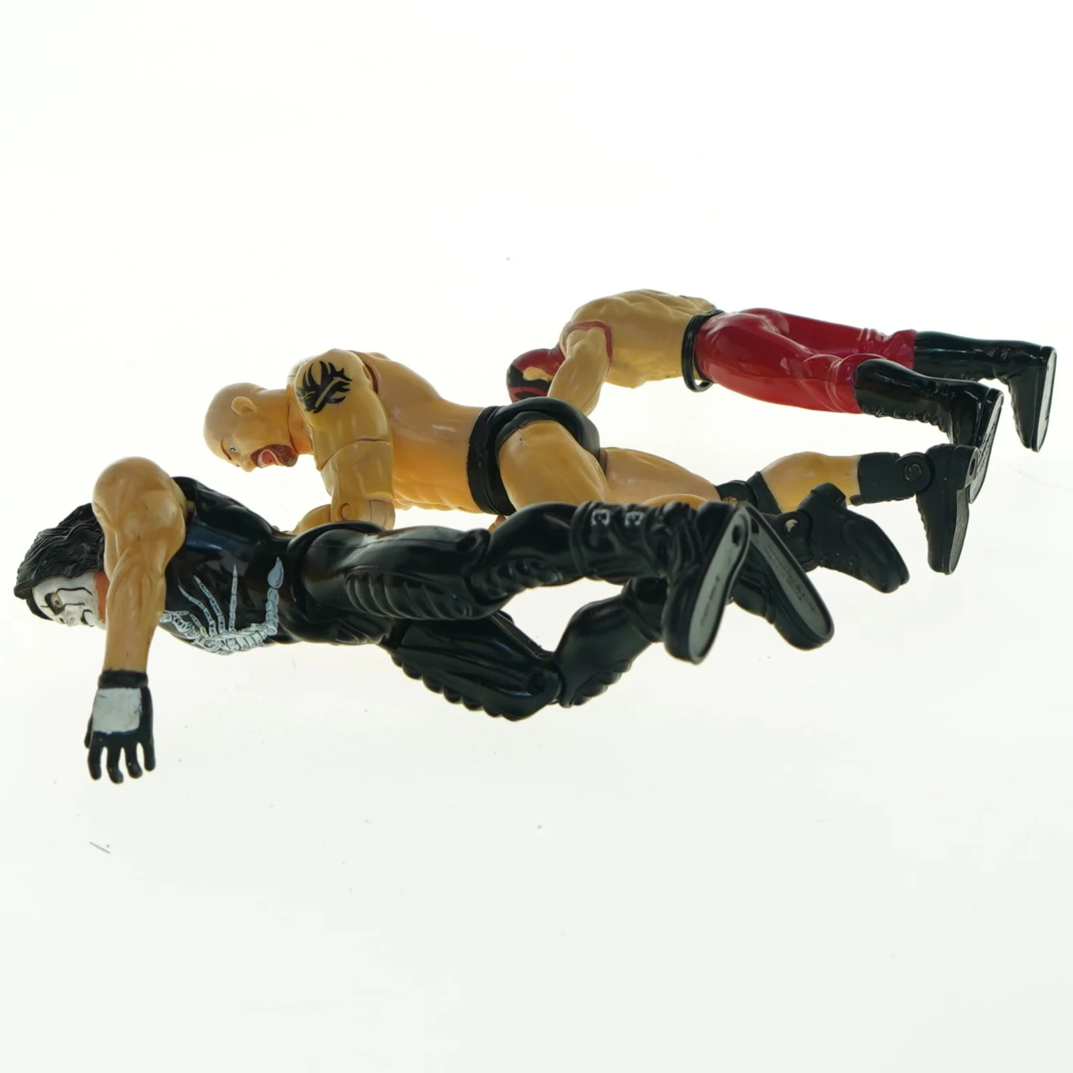 Wrestling actionfigurer fra Wcw Wwe (str. 17x7 cm)
