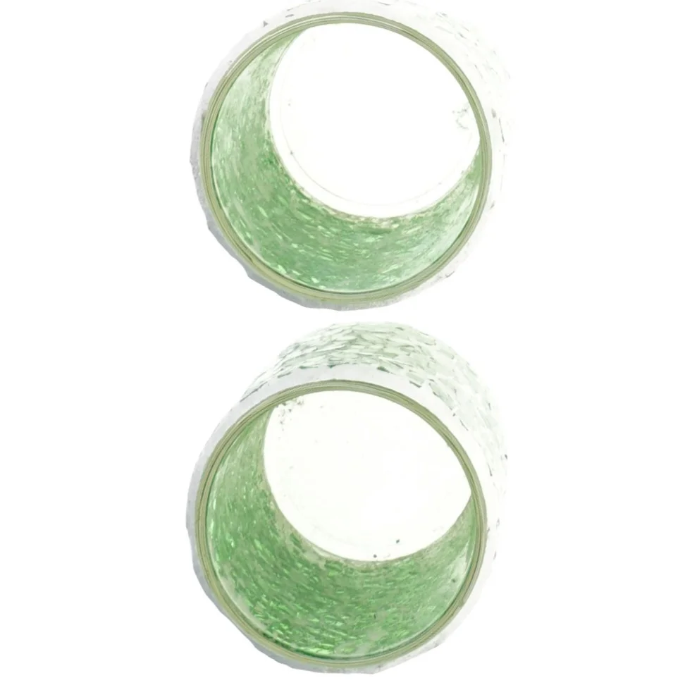 To lysestager glasmosaik (str. 8 x 7 cm)