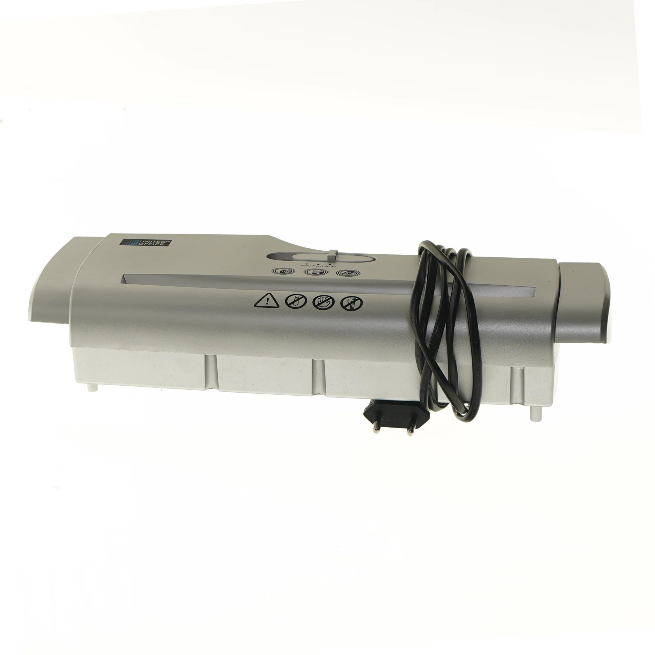 Elektrisk makulator fra United Office 32x11 cm