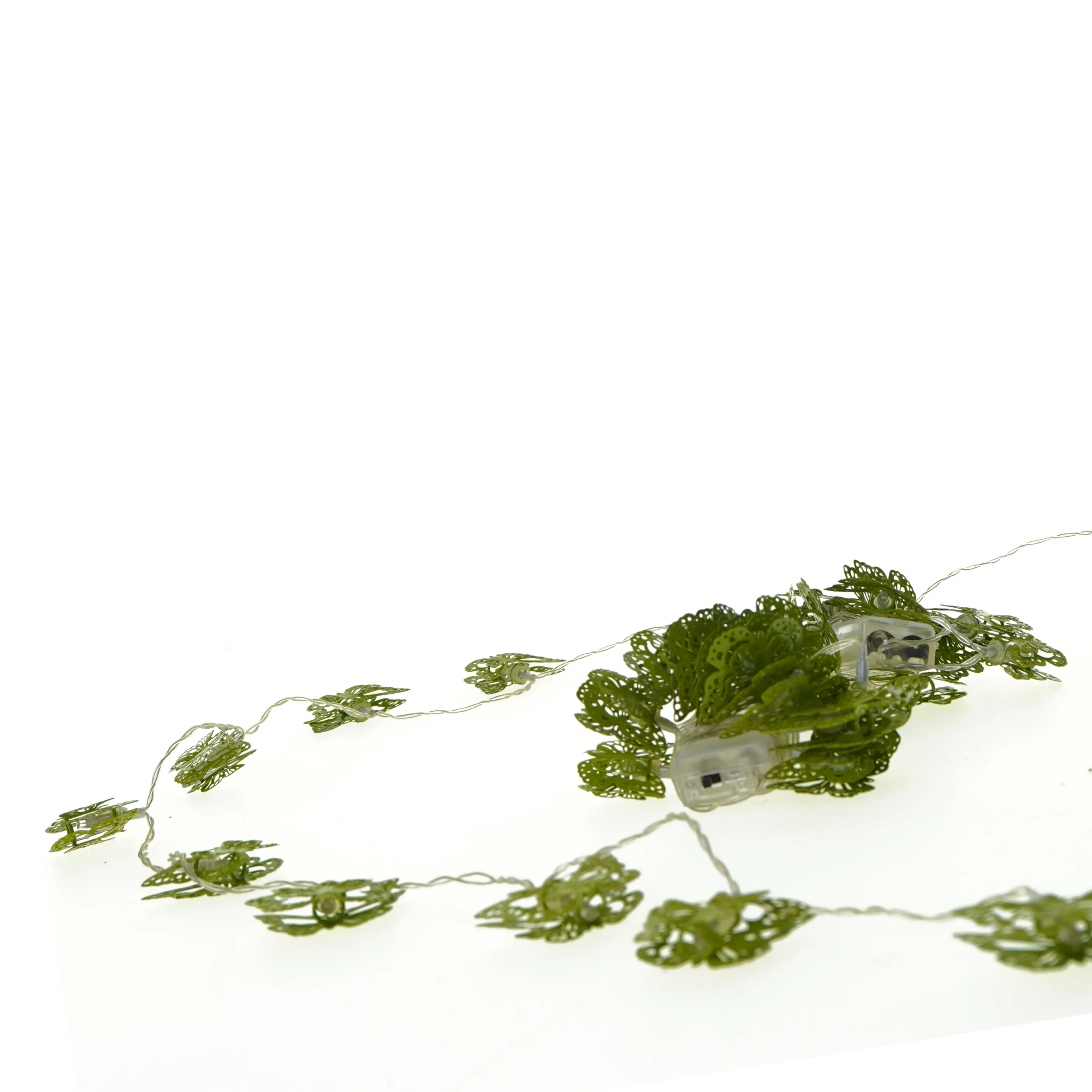 Tre lyskæder med sommerfugle (længde pr. stk. 130 cm)