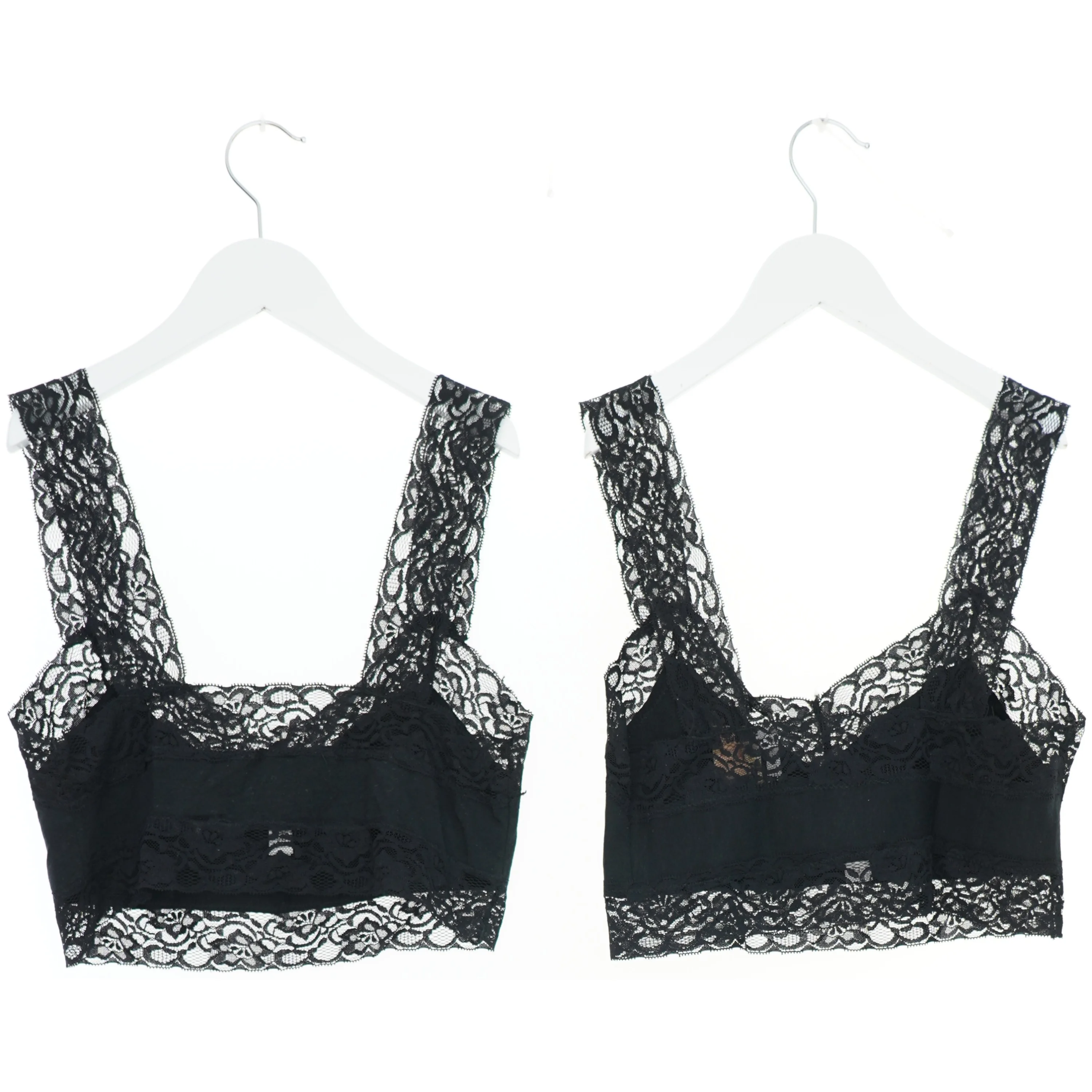 Sort blonde top fra Coquette (str.S-M)