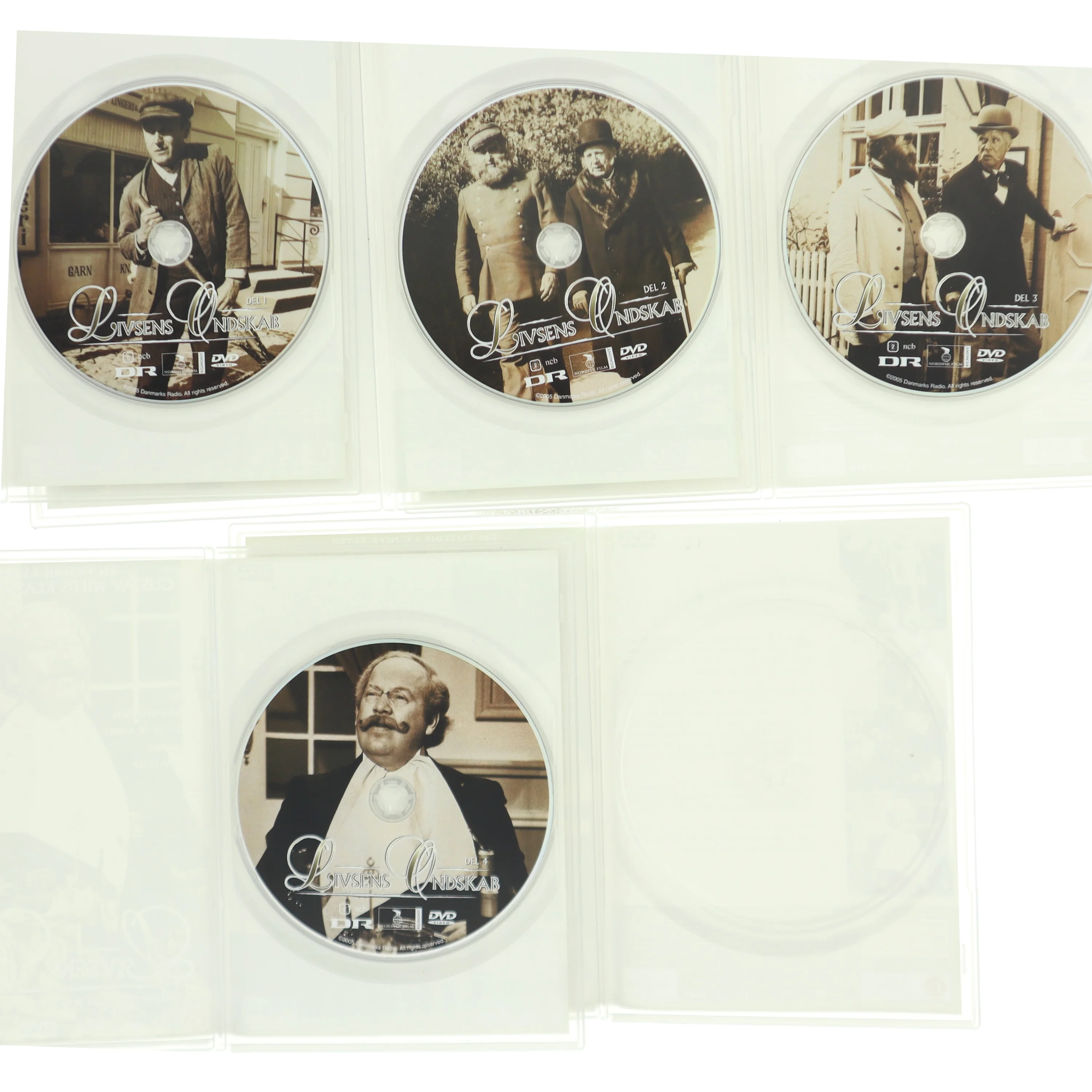 Livsens Ondskab DVD Bokssæt fra DR (Danmarks Radio)