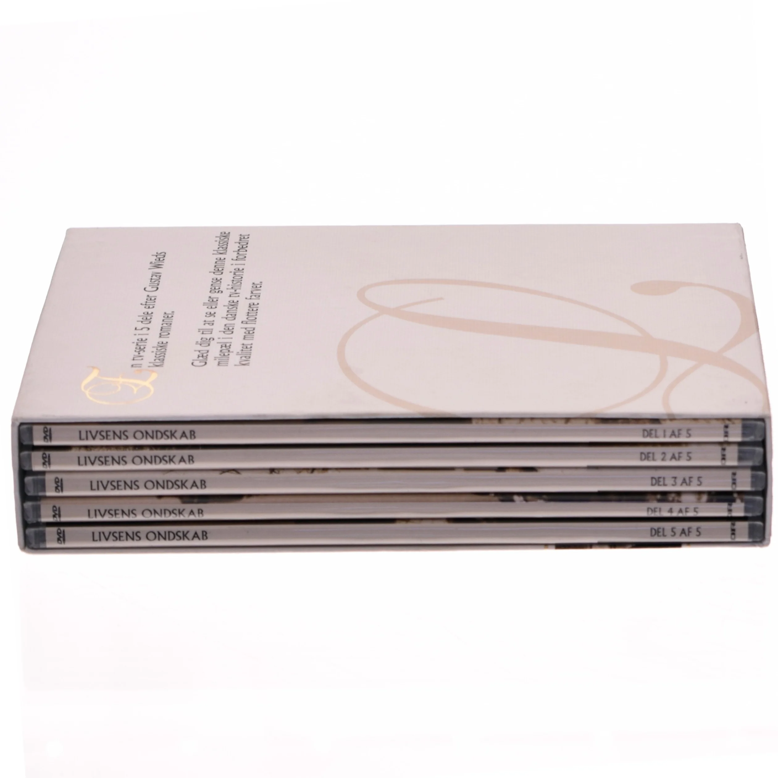 Livsens Ondskab DVD Bokssæt fra DR (Danmarks Radio)