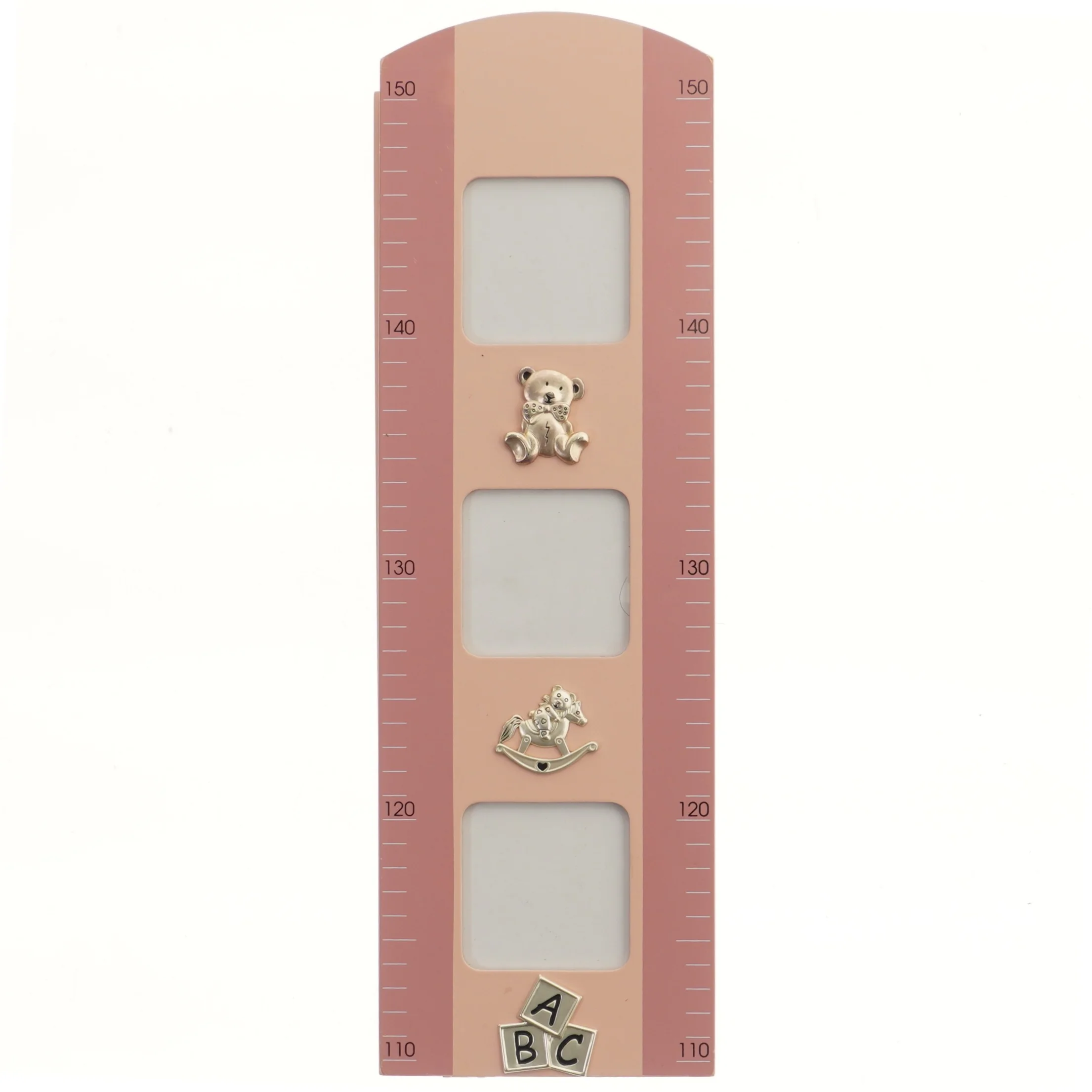 Børnehøjdemåler med billeder (str. 44,5x14 cm)