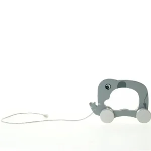 Gå-legetøj elefant (str. 16 x 10 cm)
