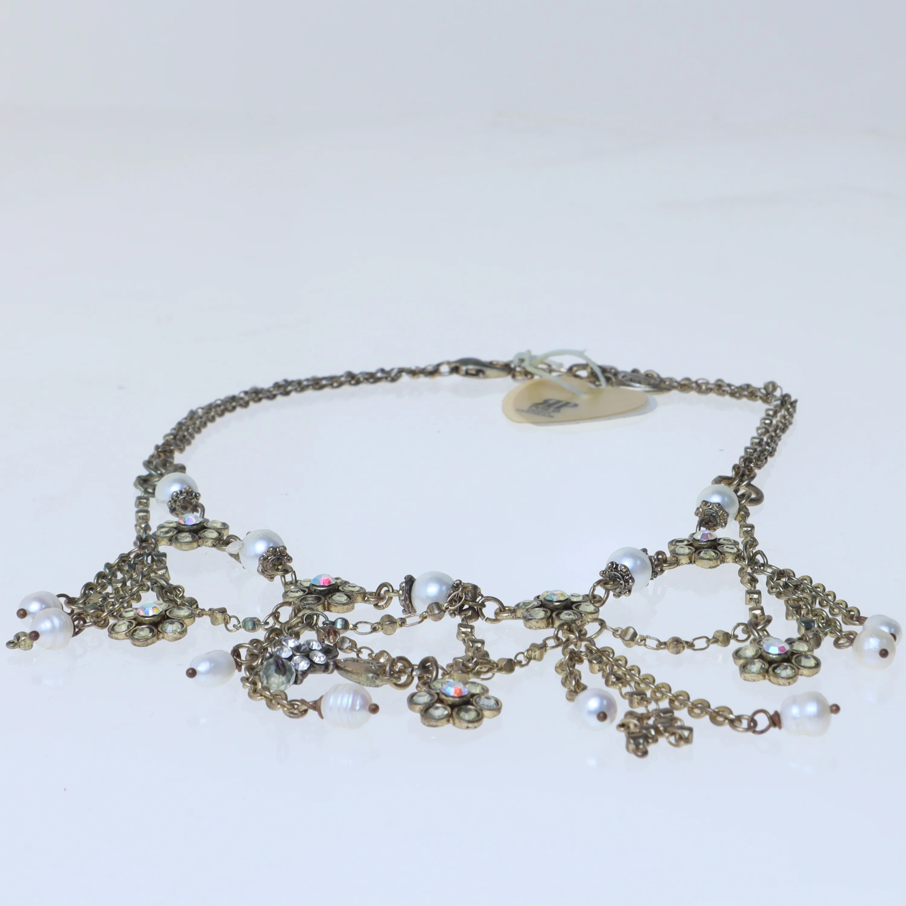 Perlekæde med vedhæng fra Polo (str. 40 cm)