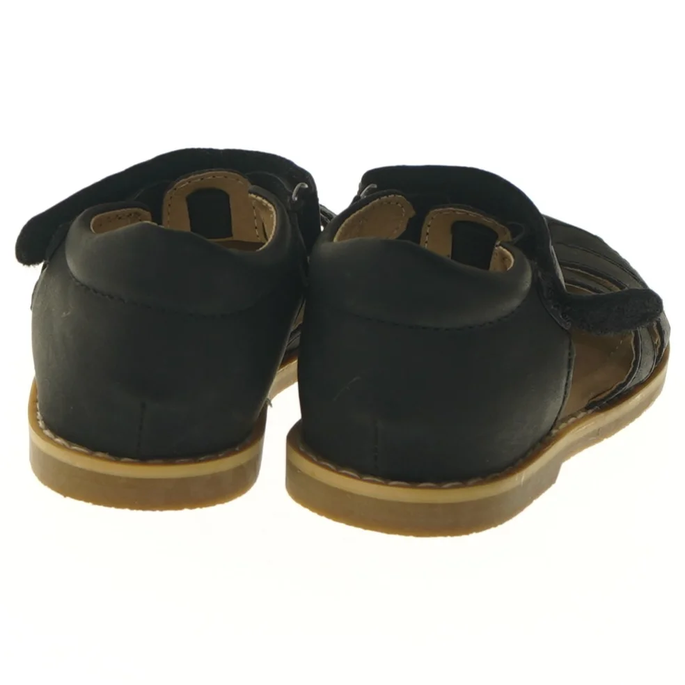 Sorte sandaler til børn str. 25