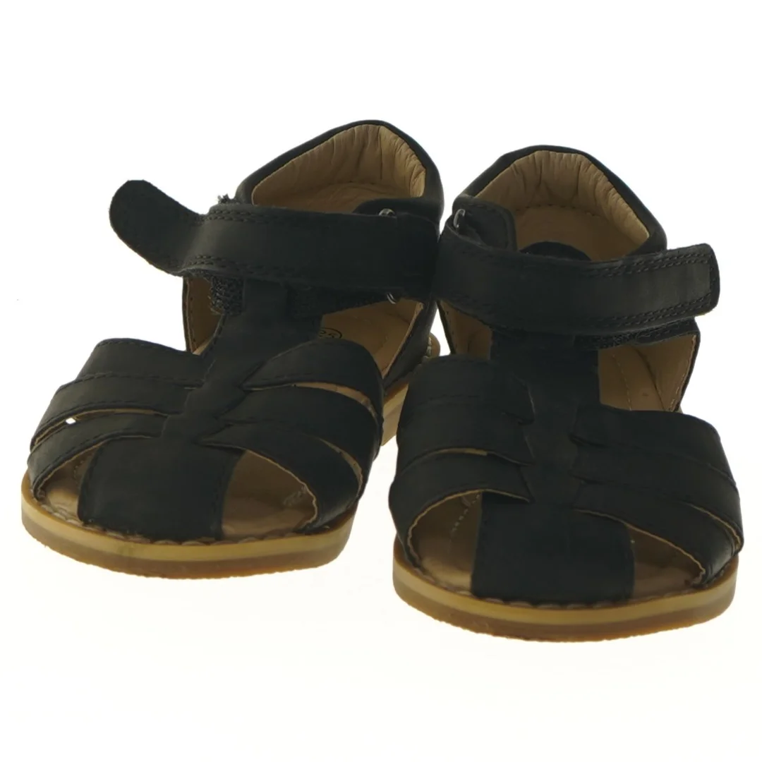 Sorte sandaler til børn str. 25
