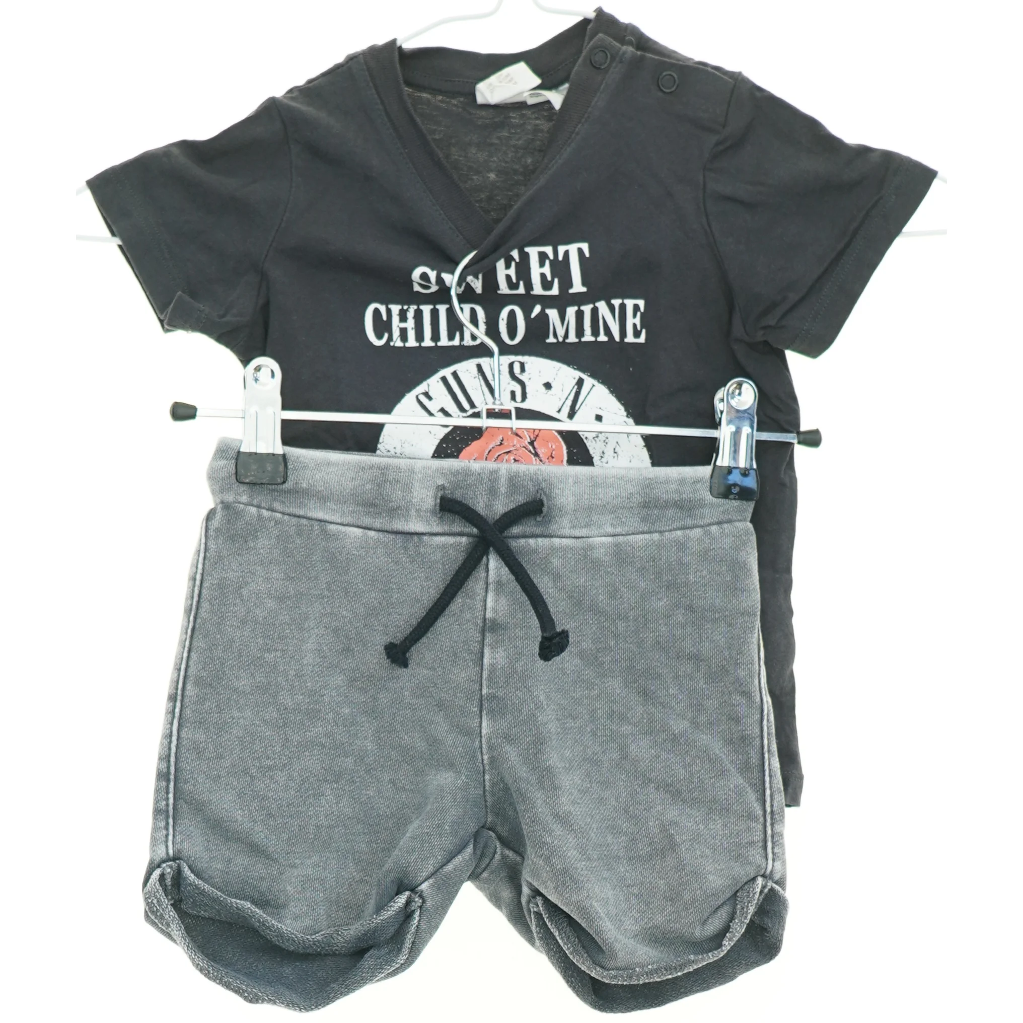 Guns’n’Roses sæt H&M (str. 80 cm)