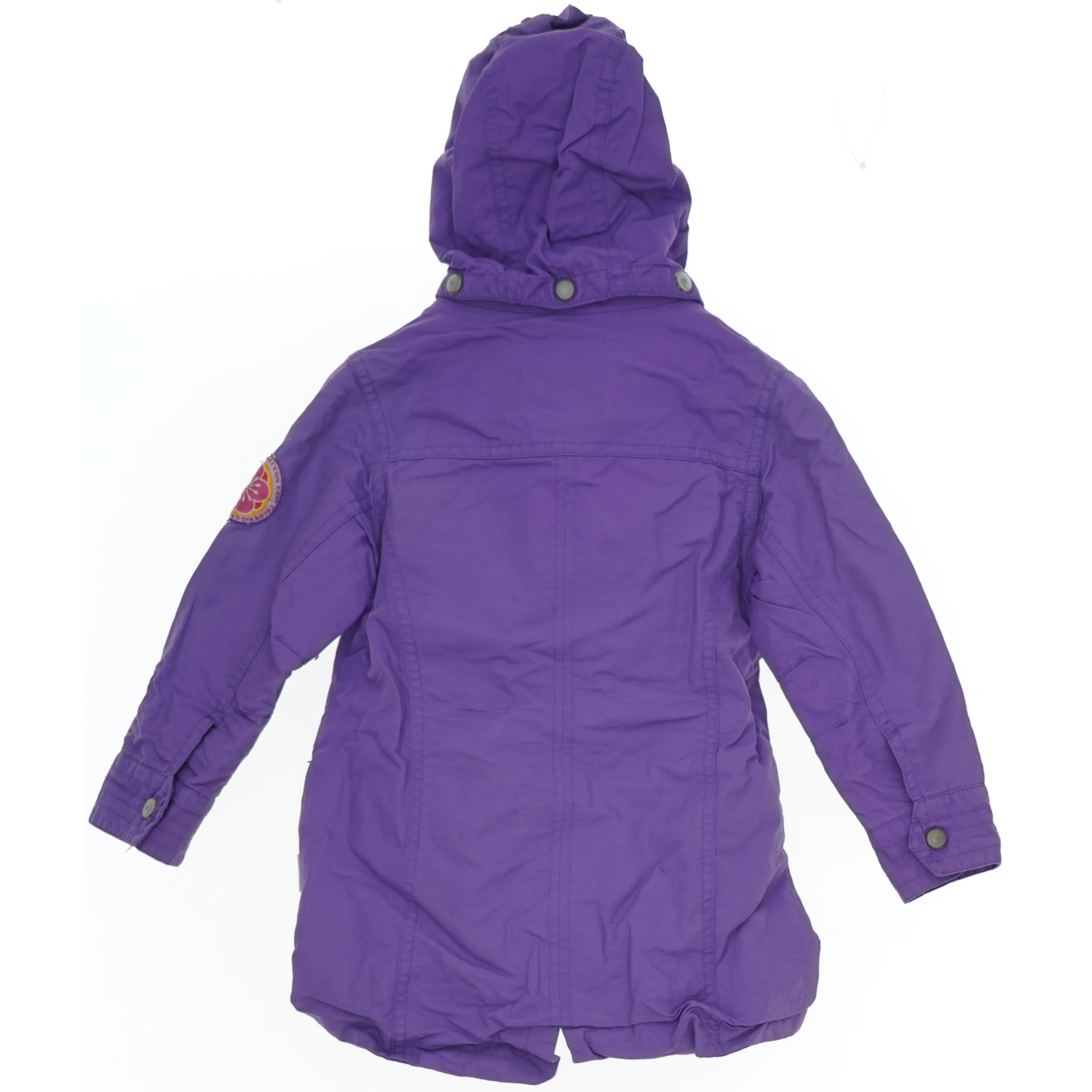 Lilla vinterjakke med hætte fra Color Kids (str. 92)