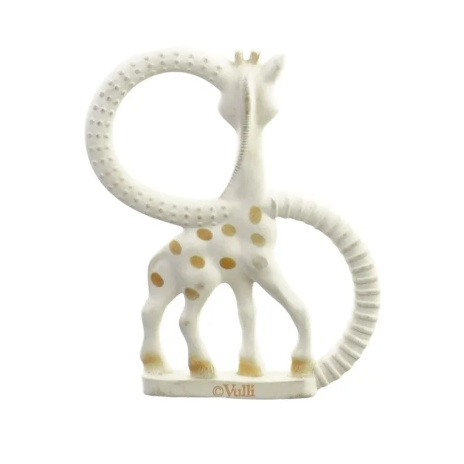 Bide-ring, SOPHIE LA GIRAFE Giraf fra Vulli (str. 11 x 9 cm)