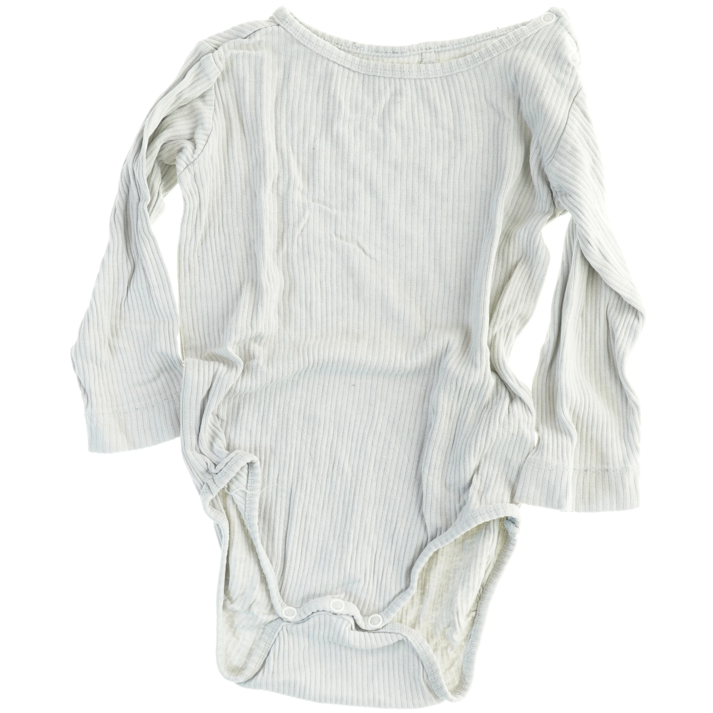 Pakke med fem langærmede bodies str. 86