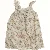 Blomstret kjole med knapper fra Newbie (str. 110)