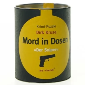 Mord in Dosen, Krimi-puzzle (str. 10 x 8 cm)