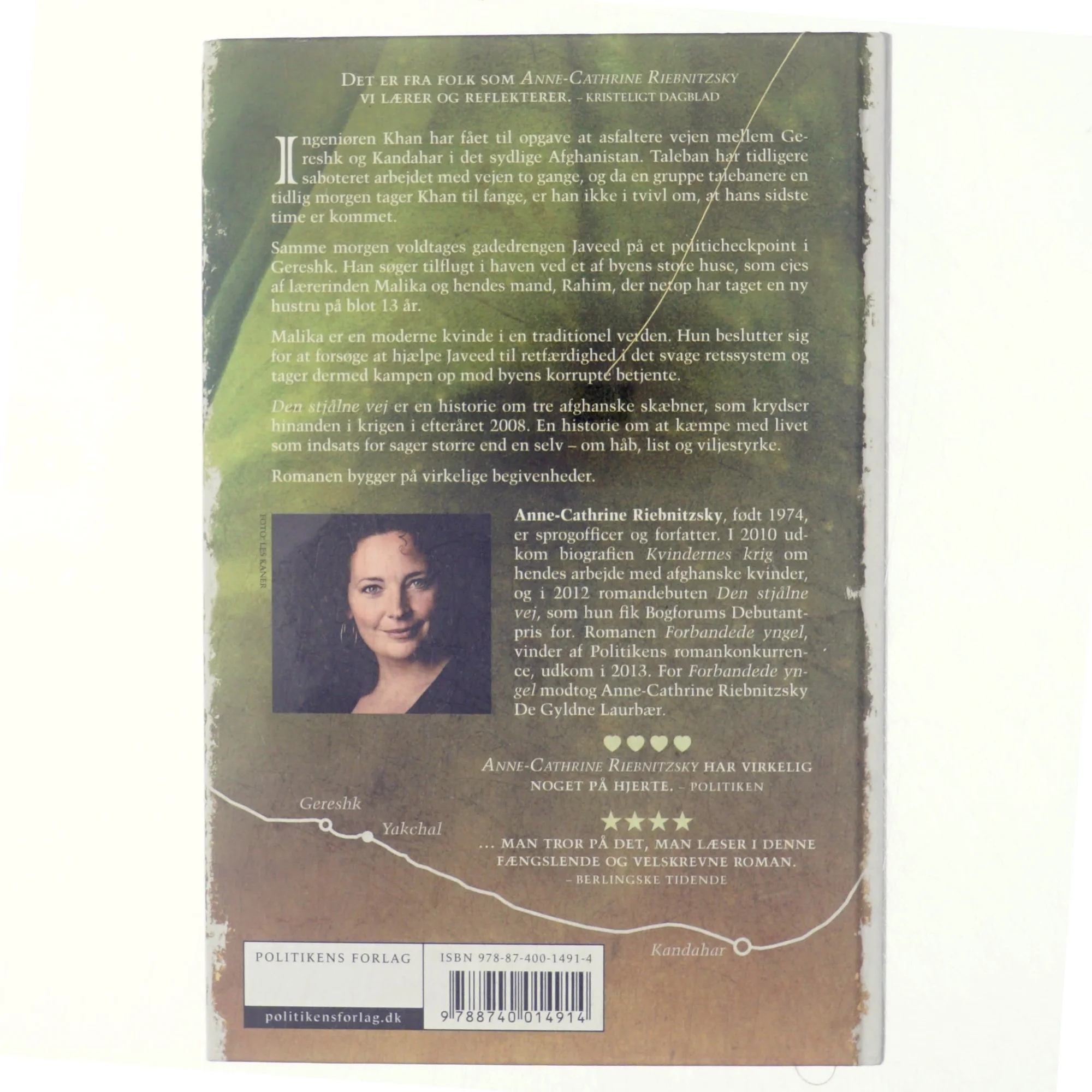 Den stjålne vej af Anne-Cathrine Riebnitzsky (Bog)