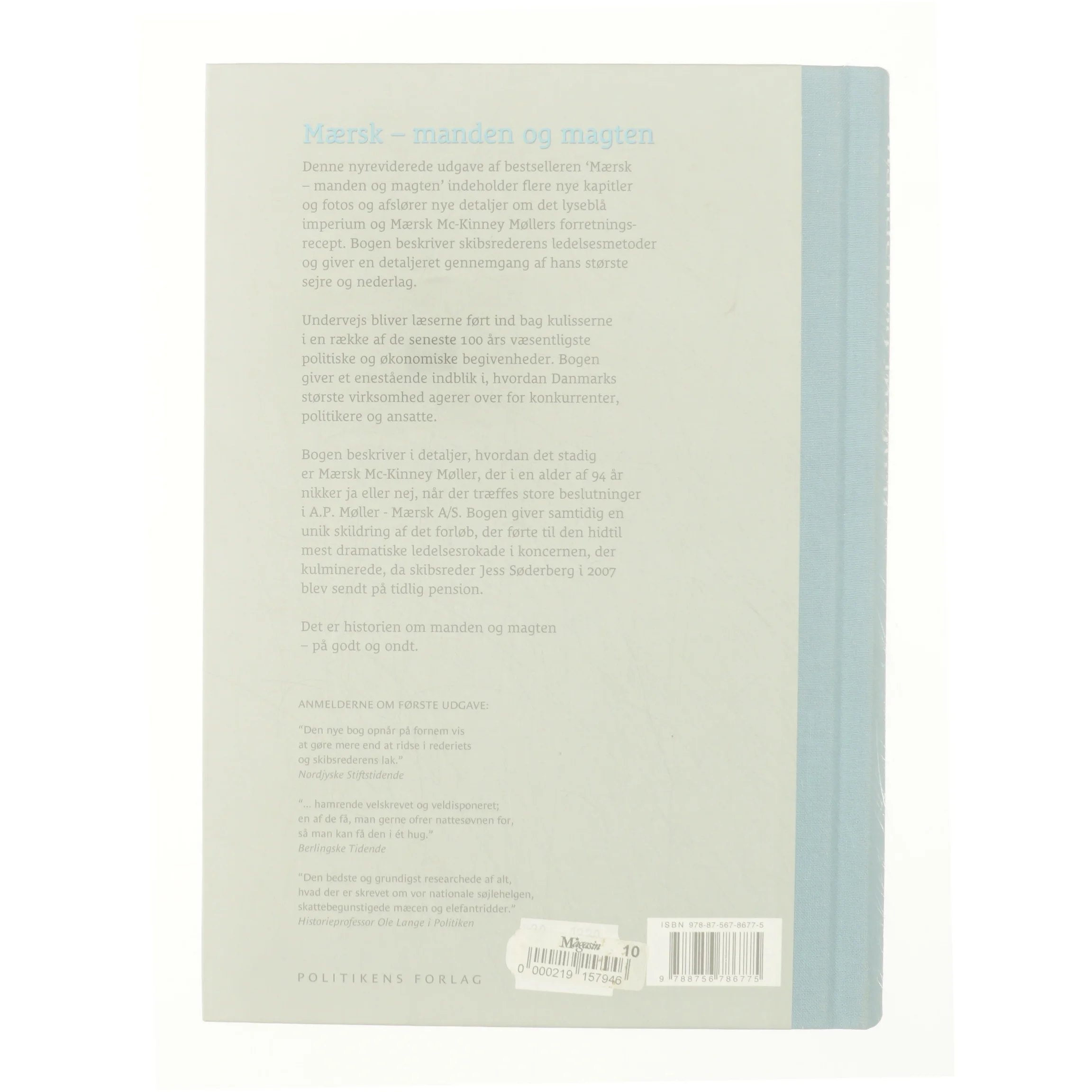 Mærsk : Manden og magten (Bog)