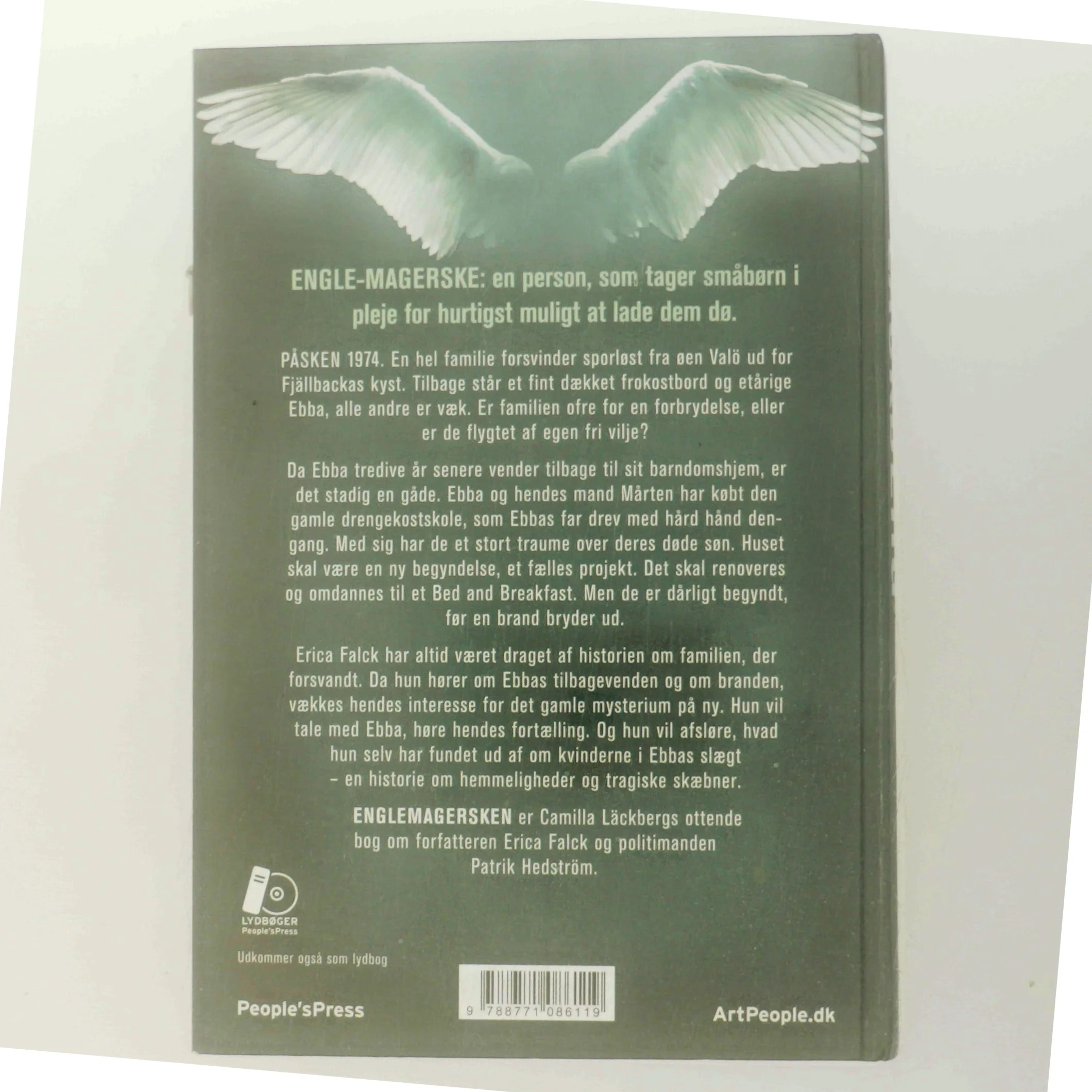 Englemagersken : kriminalroman af Camilla Läckberg (Bog)