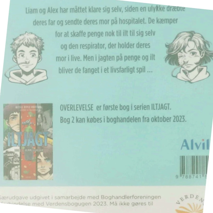 Iltjagt Bog 1 Overlevelse af Nicole Boyle Rødtnes (Bog)