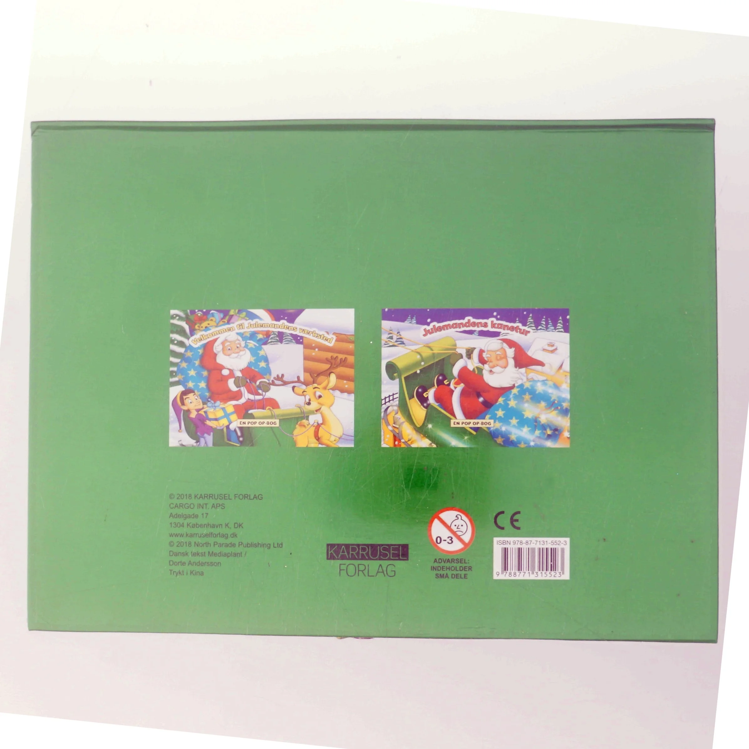 Velkommen til Julemandens værksted af Dorte Andersson (Bog)