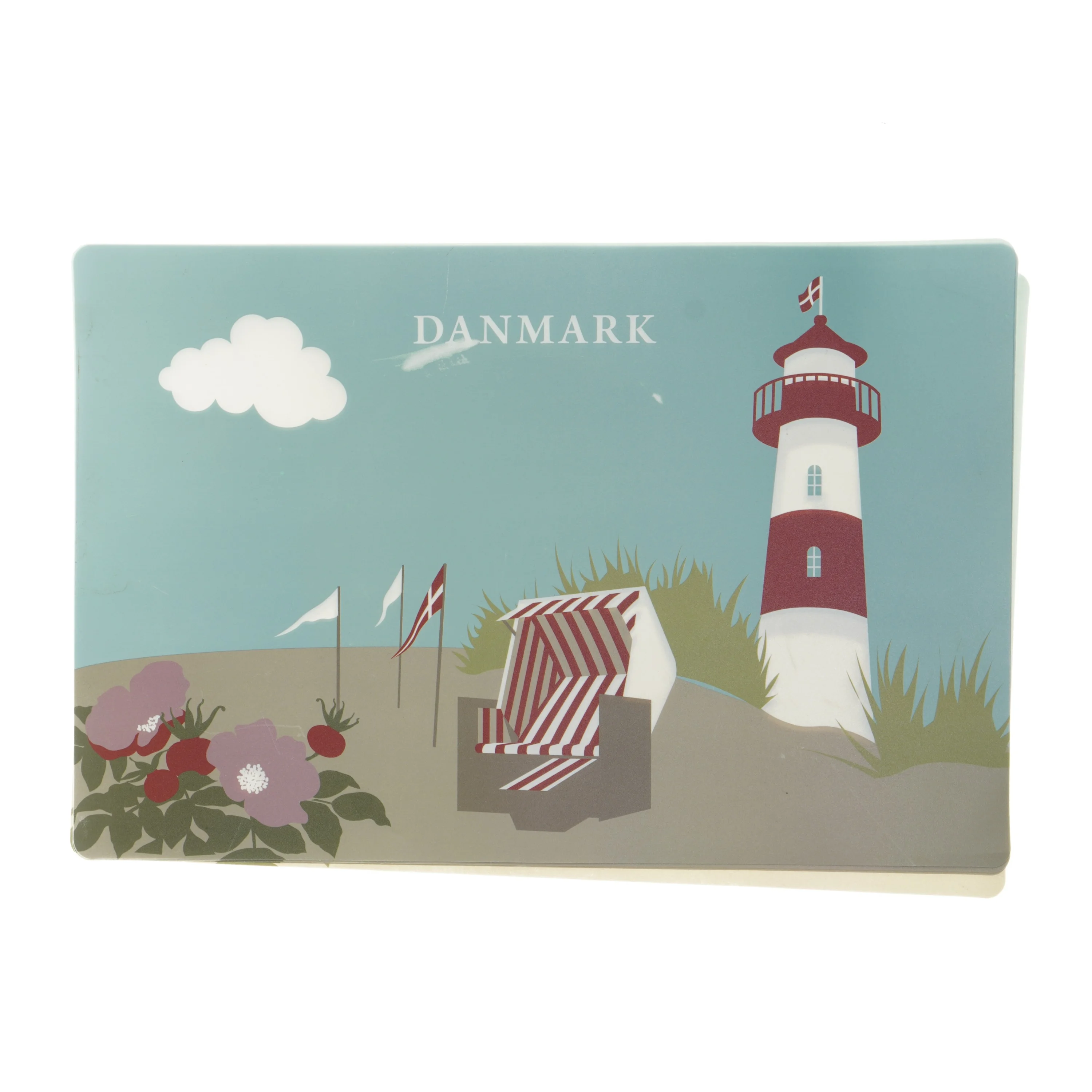 Placemats med Danmark design (str. 28,5x43 cm)