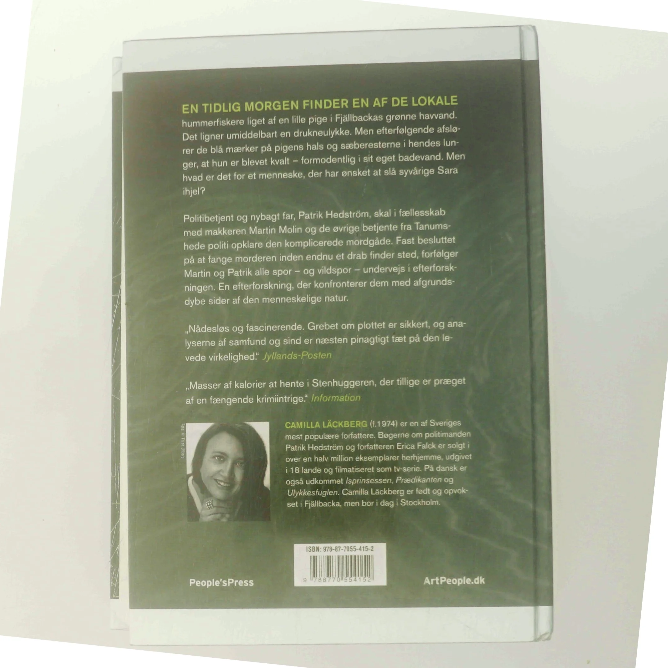 Stenhuggeren : kriminalroman af Camilla Läckberg (Bog)