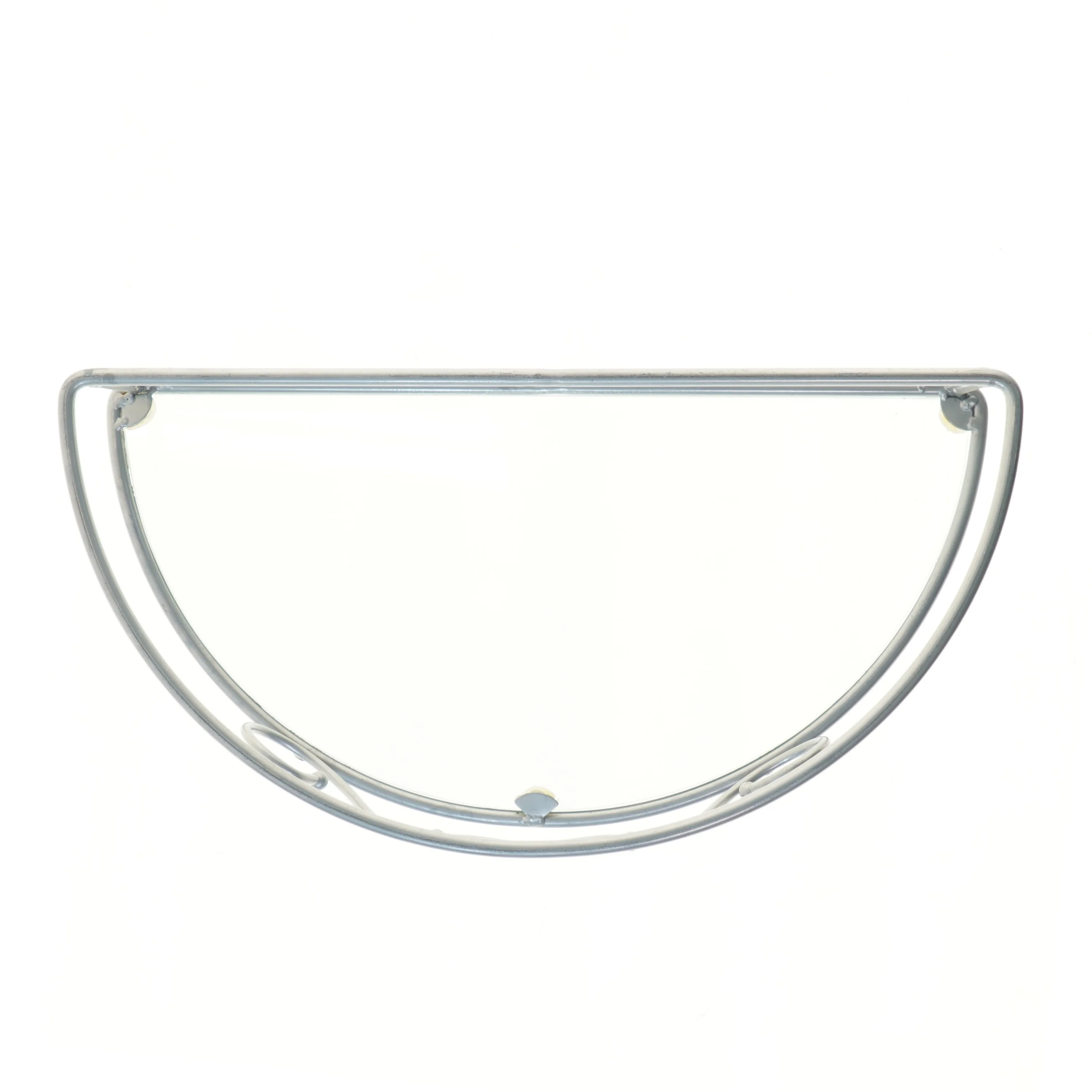 Vægophængt hylde i metal (str. 52x27x13 cm)