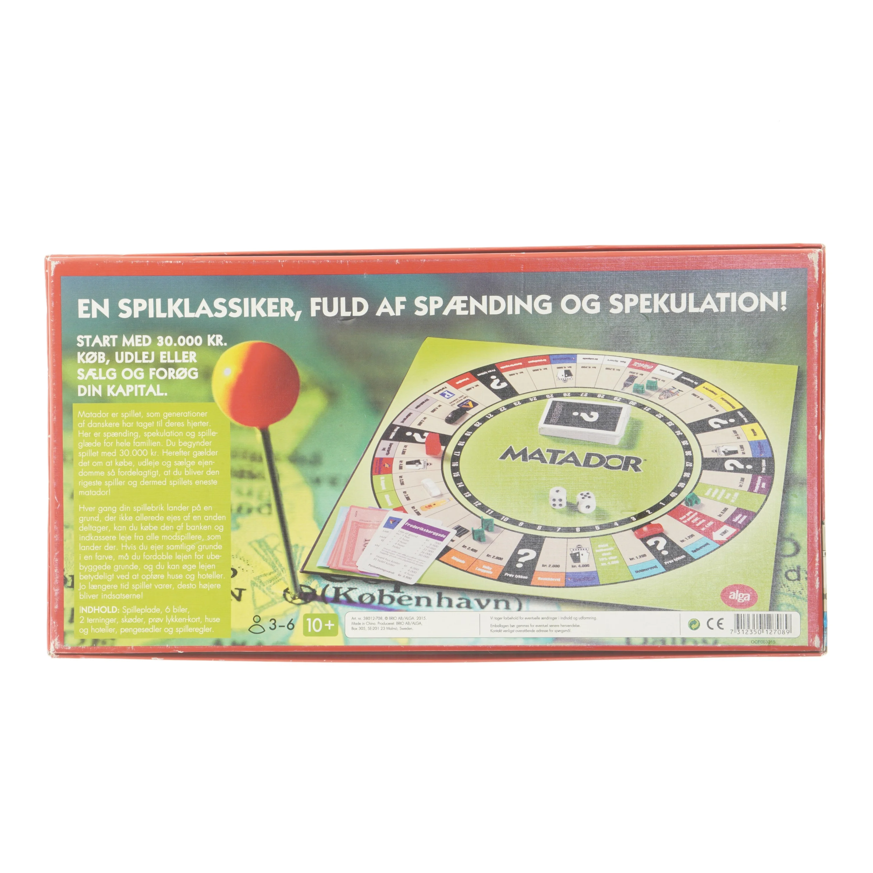 Matador brætspil (str. 3x23x44 cm)