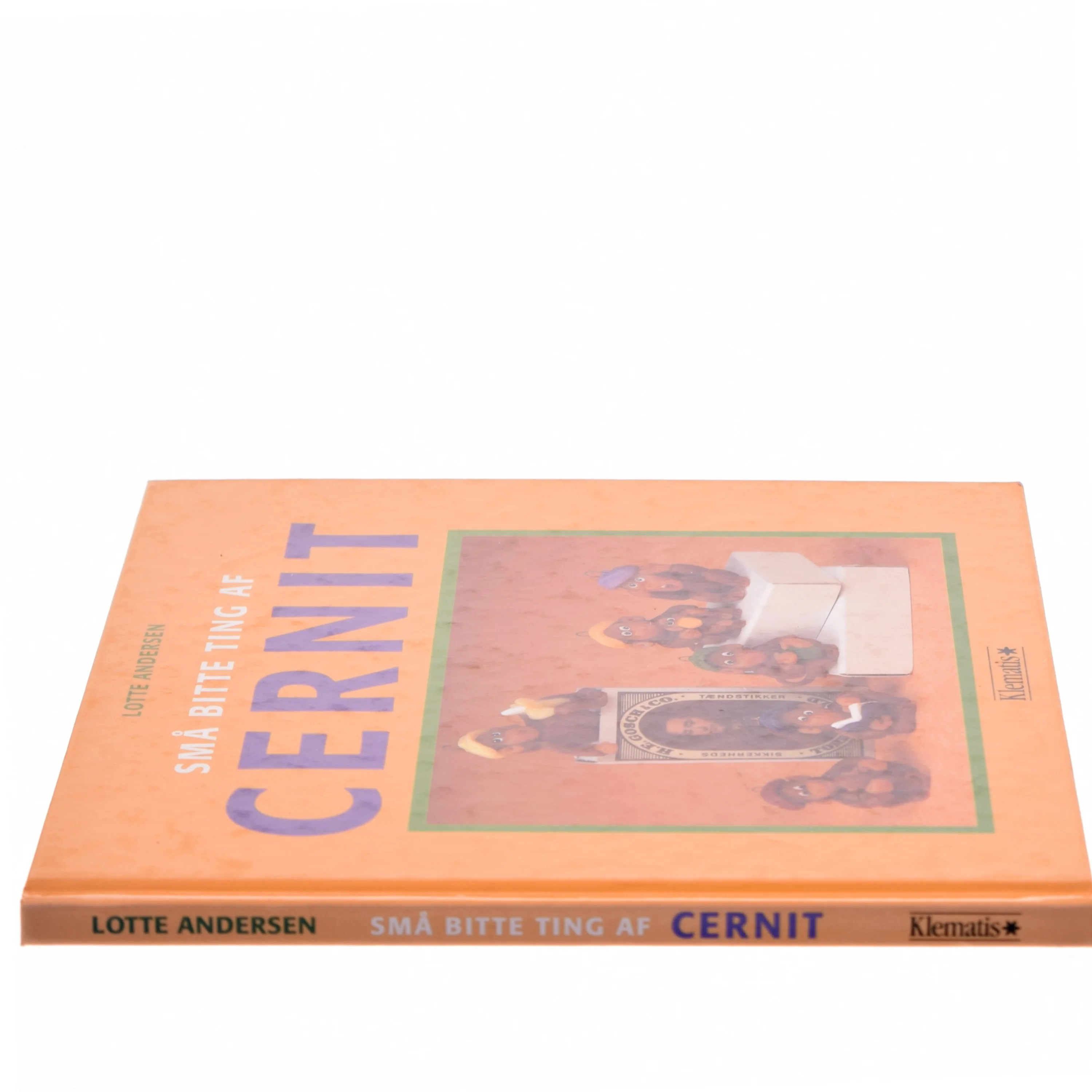 Små bitte ting af cernit af Lotte Andersen (f. 1963-09-30) (Bog)