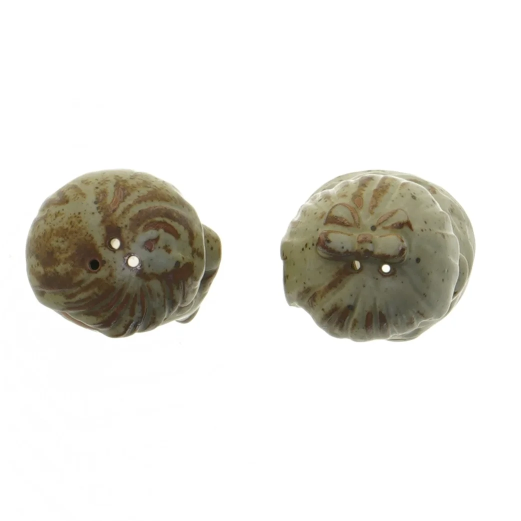 Keramik salt- og pebersæt (str. 9,5 cm)