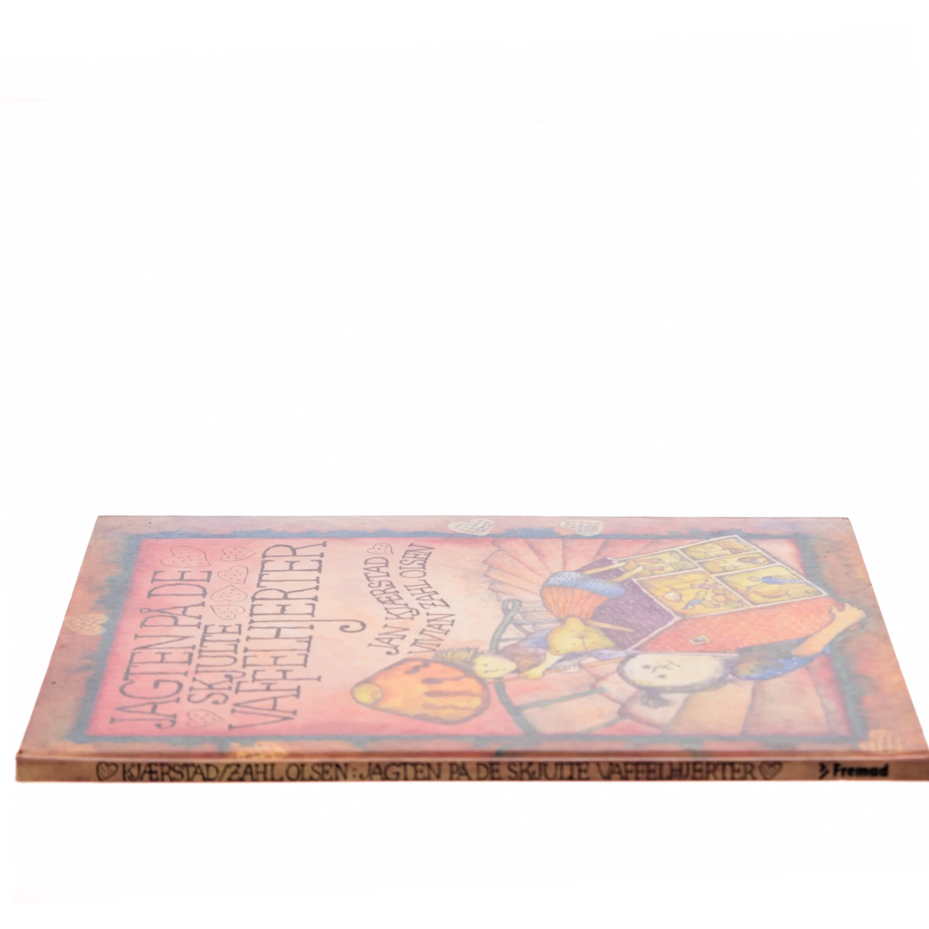 Jagten på de skjulte vaffelhjerter af Jan Kjærstad (Bog)