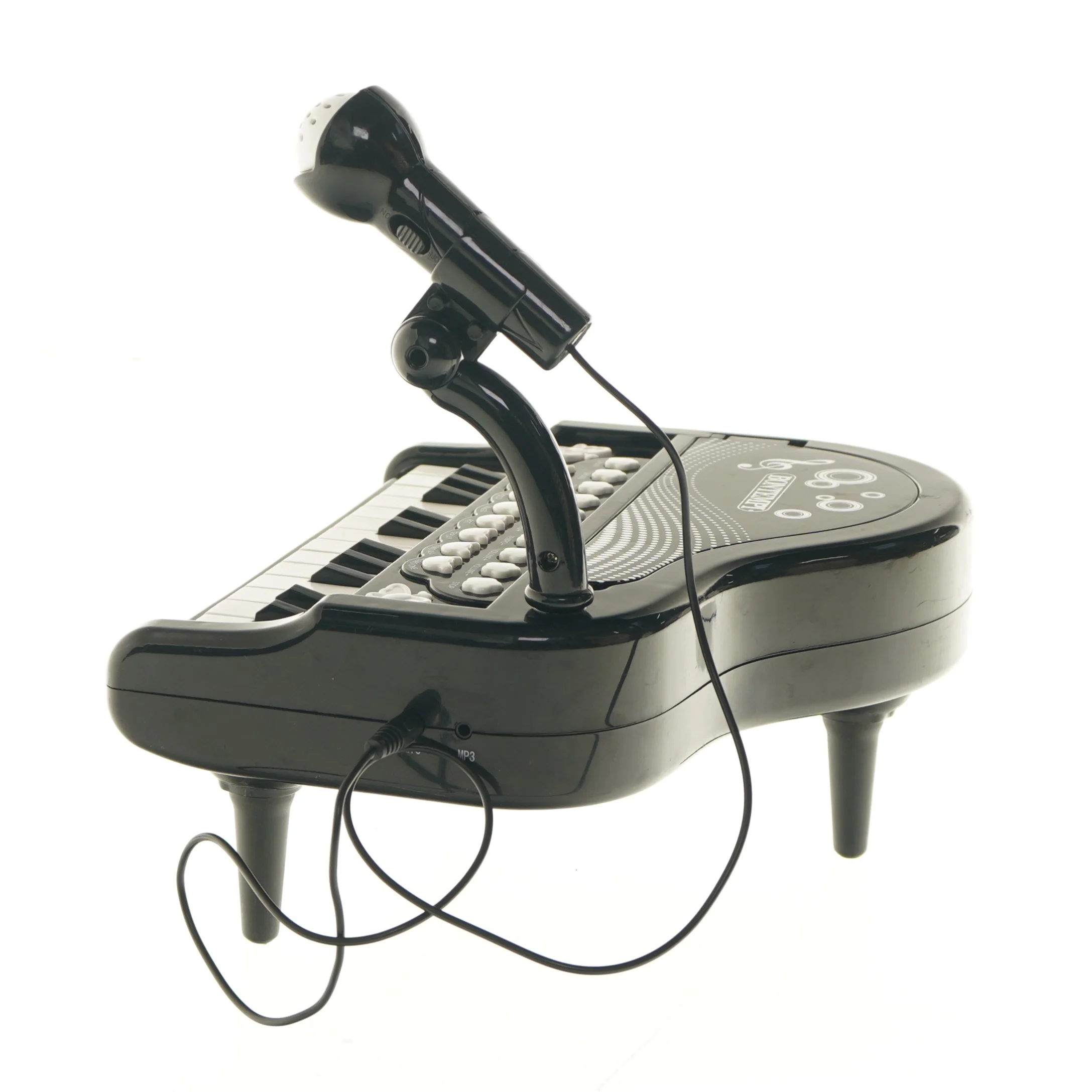 Legetøjs keyboard med mikrofon fra Bontempi (str. 11x22x27,5 cm)