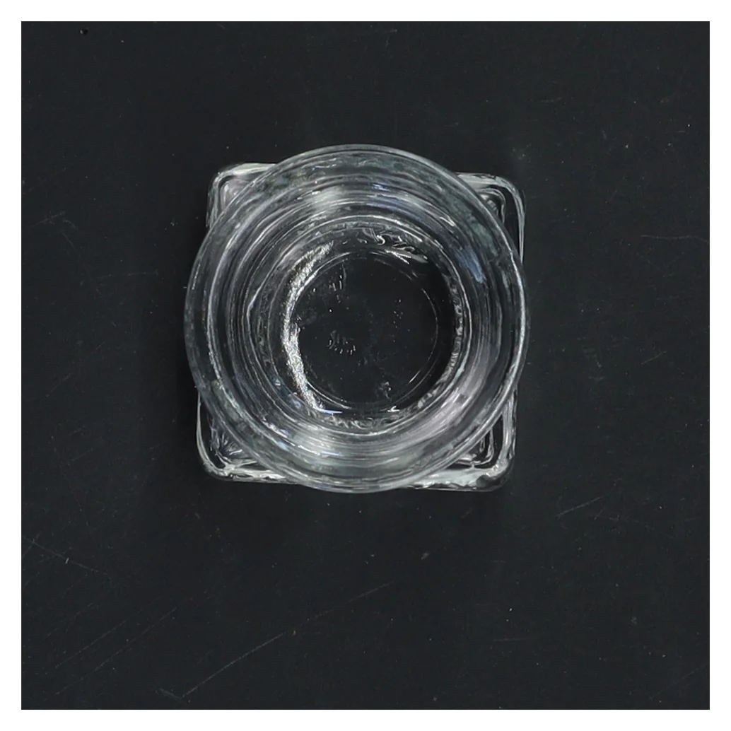 Glas lysestage (str. 6x5 cm)