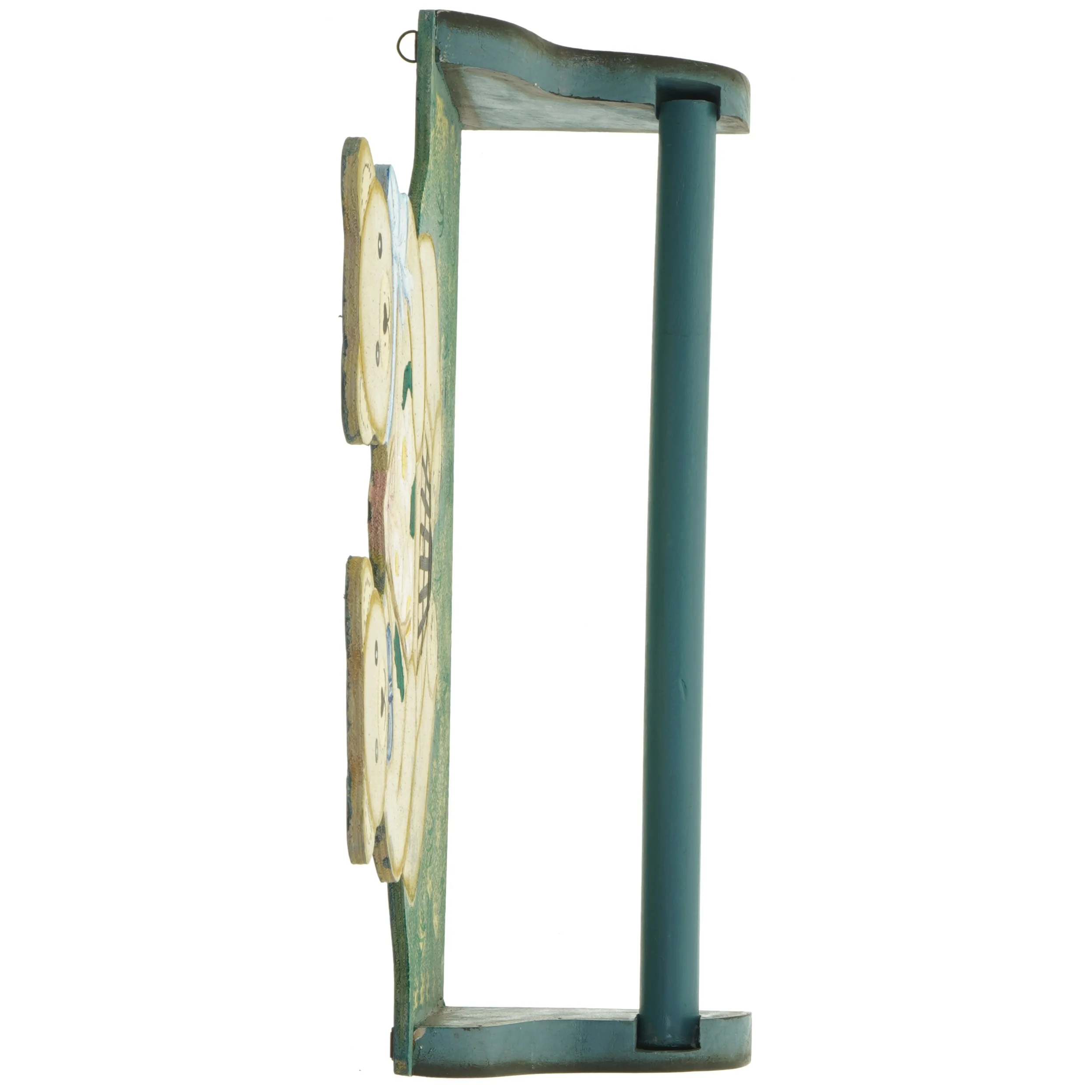 Dekorativ bjørnehylde/ Knagerække (str. 32x24 cm)