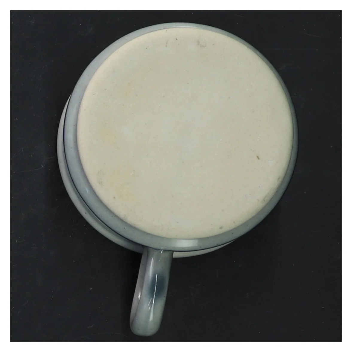 Keramikkrus med blomstermotiv (str. 7,5x8,5 cm)