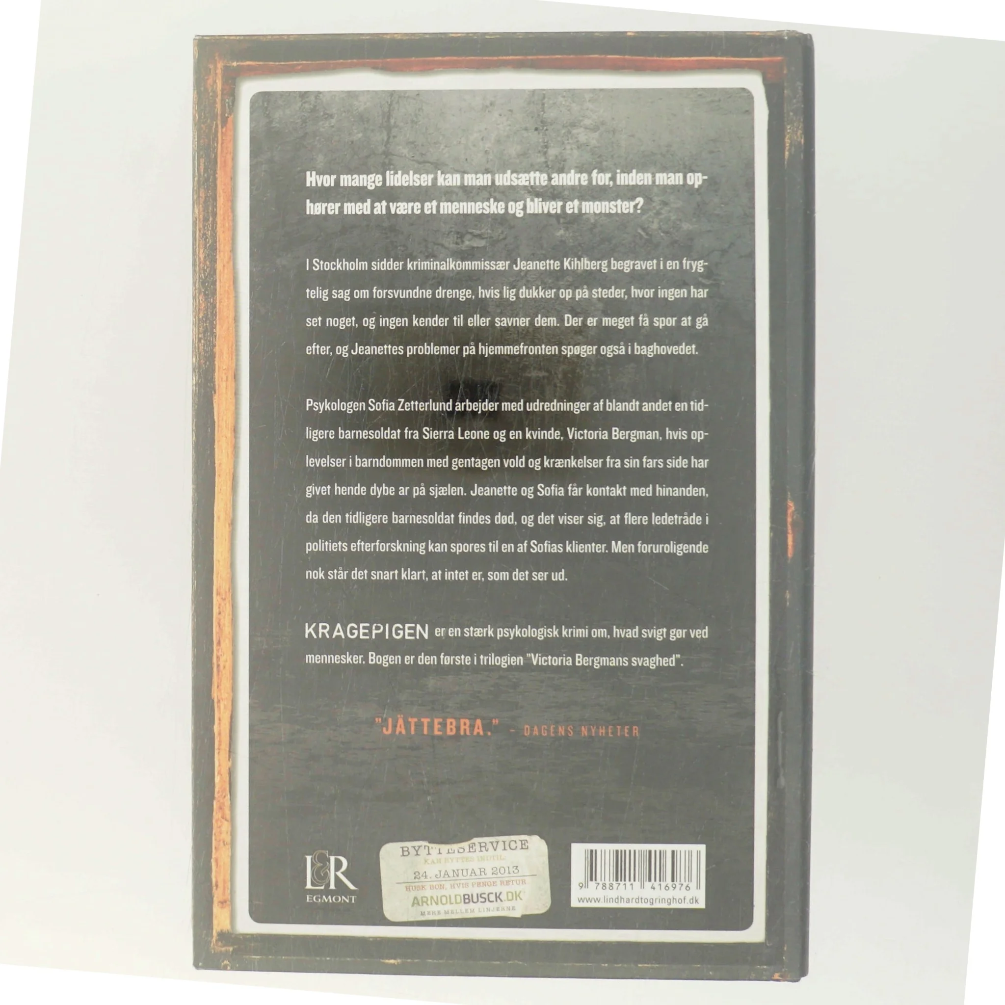 Kragepigen af Jerker Eriksson (Bog)