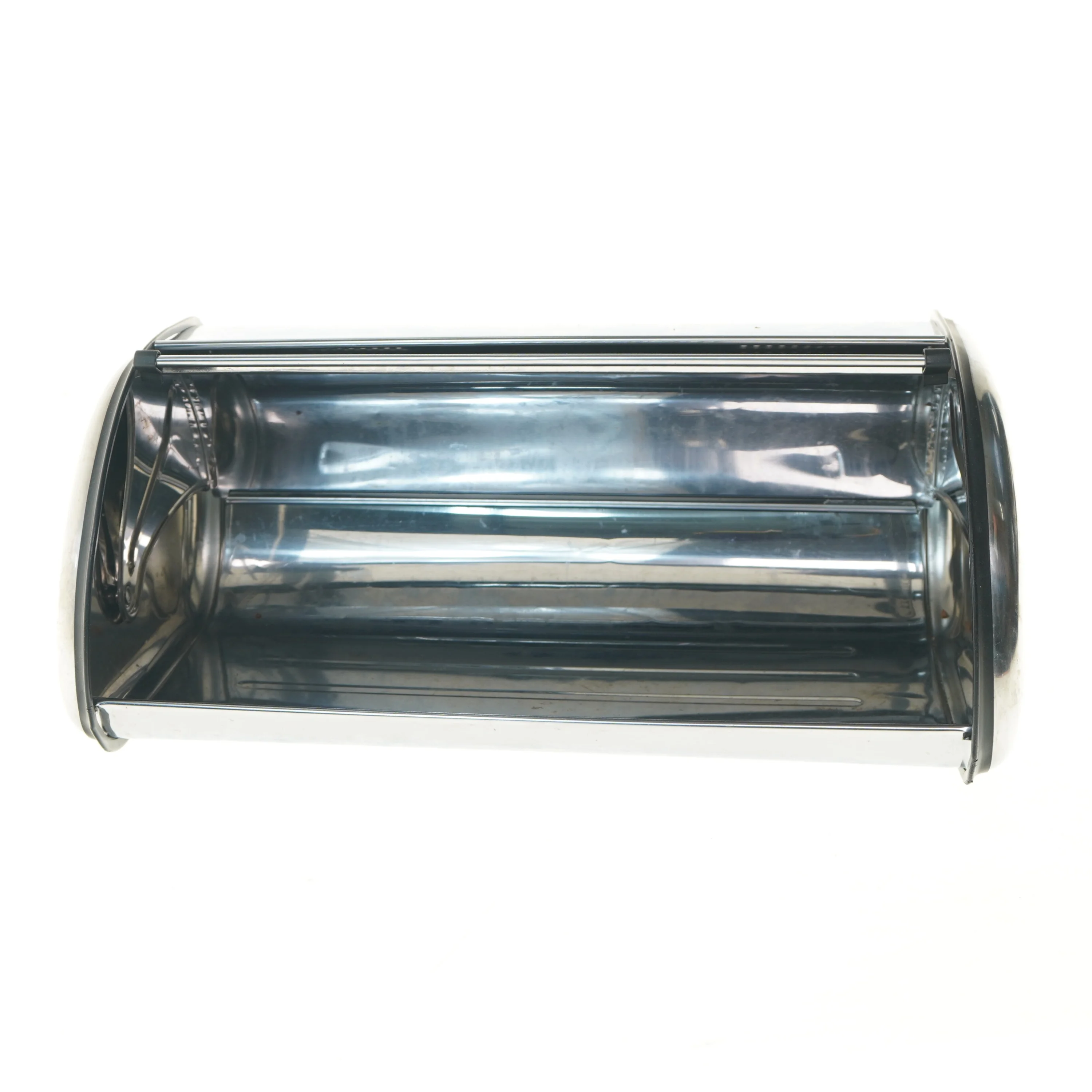 Brødkasse i rustfrit stål (str. 43x27 cm)